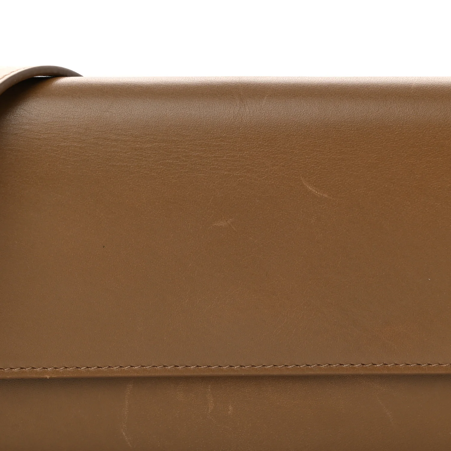 Smooth Calfskin Belt Flap Bag Incense - Top Club