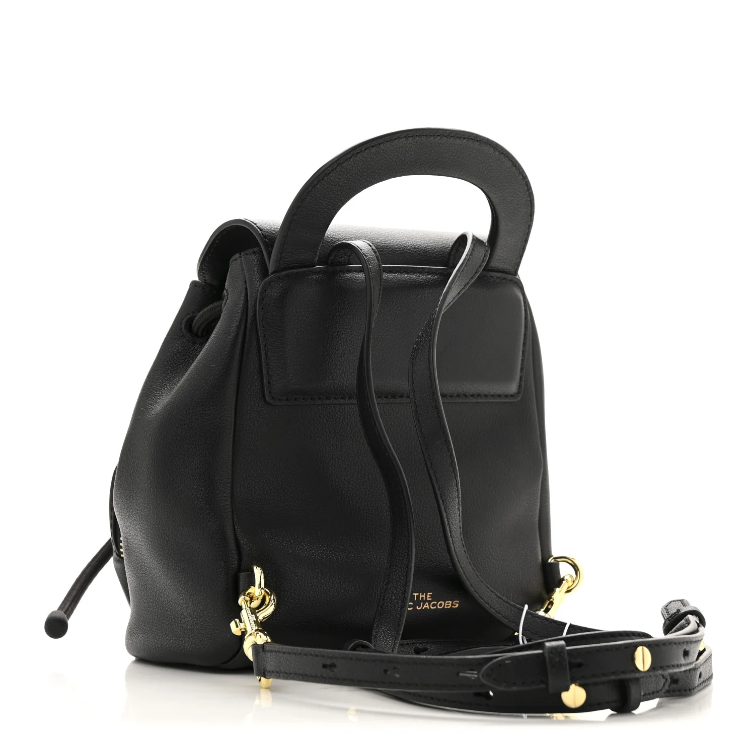 Calfskin The Bubble Backpack Black - Top Club