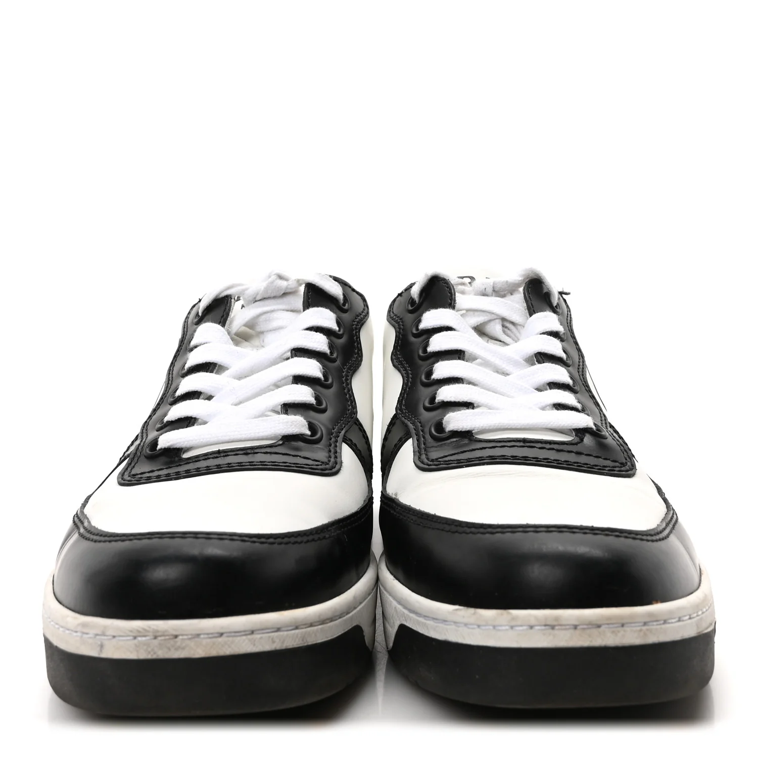 Spazzolato Rois Vitello Soft Triangle Logo Womens Low Top Sneakers 39 White Black - Top Club