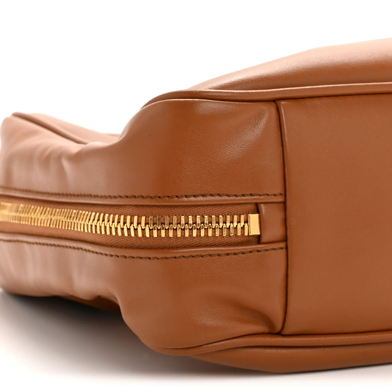 Soft Calf Softy Large Beau Top Handle Bag Cognac - Top Club