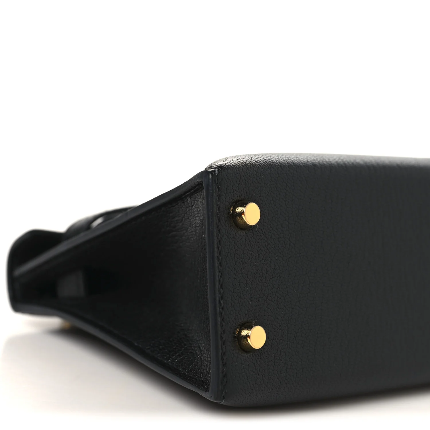 Chevre Chamkila Mini Kelly Sellier 20 Black - Top Club