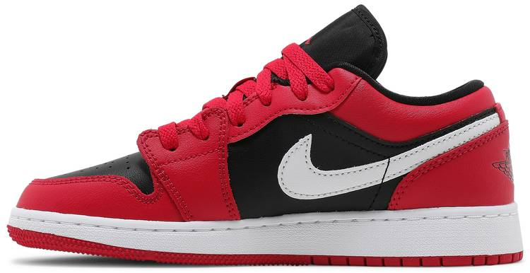 Air Jordan 1 Low GS  Black Very Berry  553560-061 - Sneaker Replica Workshop