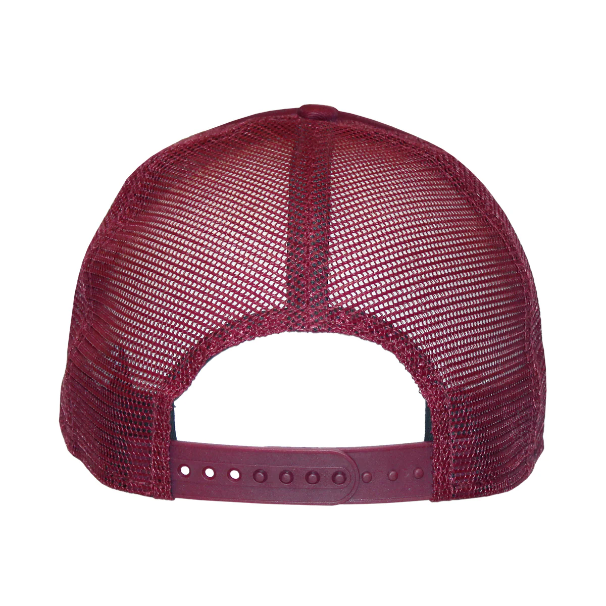 New Era Seminole Logo 940 Adjustable Trucker Cap - Garnet - MoB Apparel