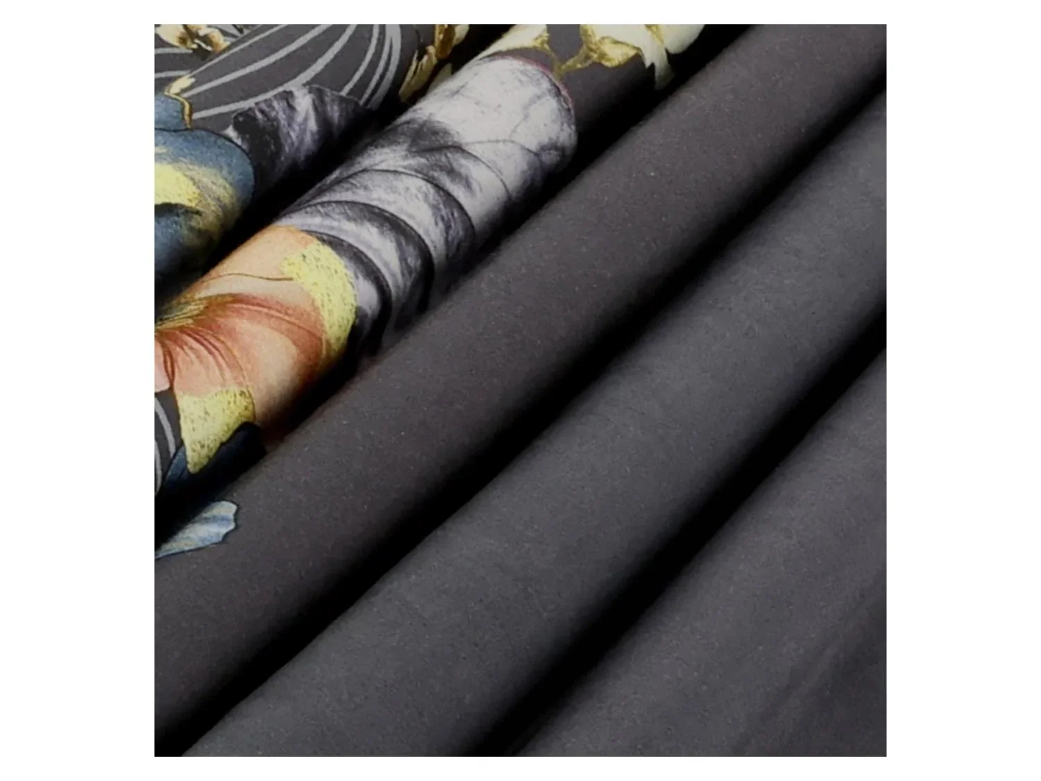 LIVARNO home Parure de lit en satin, 140 x 200 cm