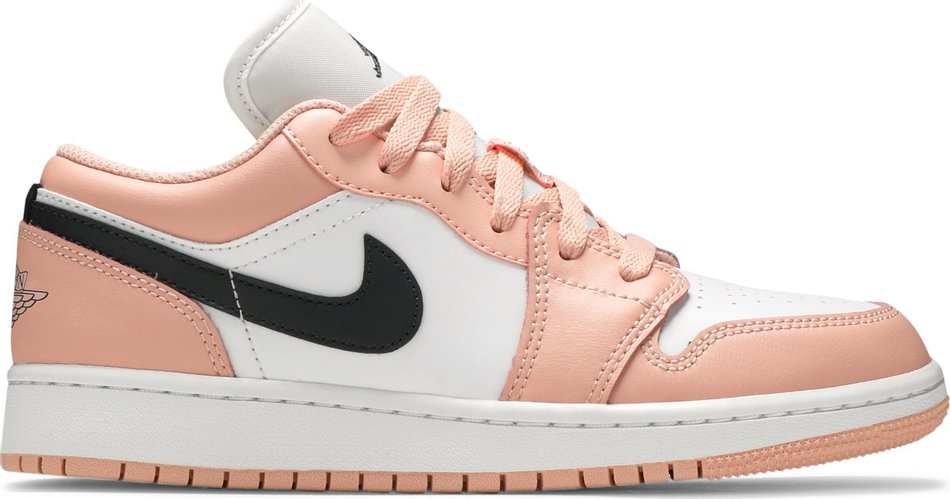 Air Jordan 1 Low GS  Light Arctic Pink  553560-800 - Sneaker Replica Workshop