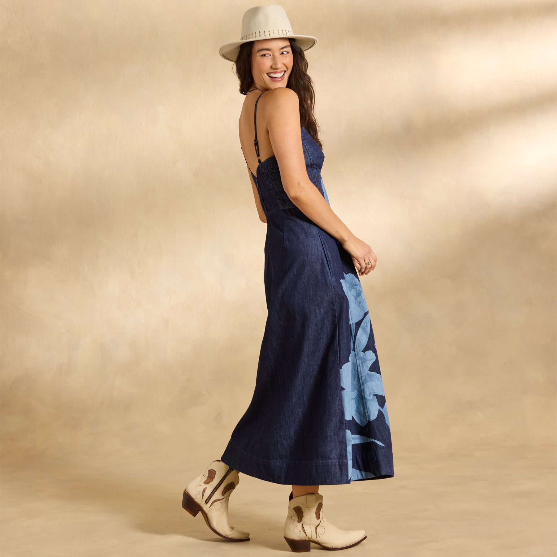 Shirin Denim Dress - Sundance Living