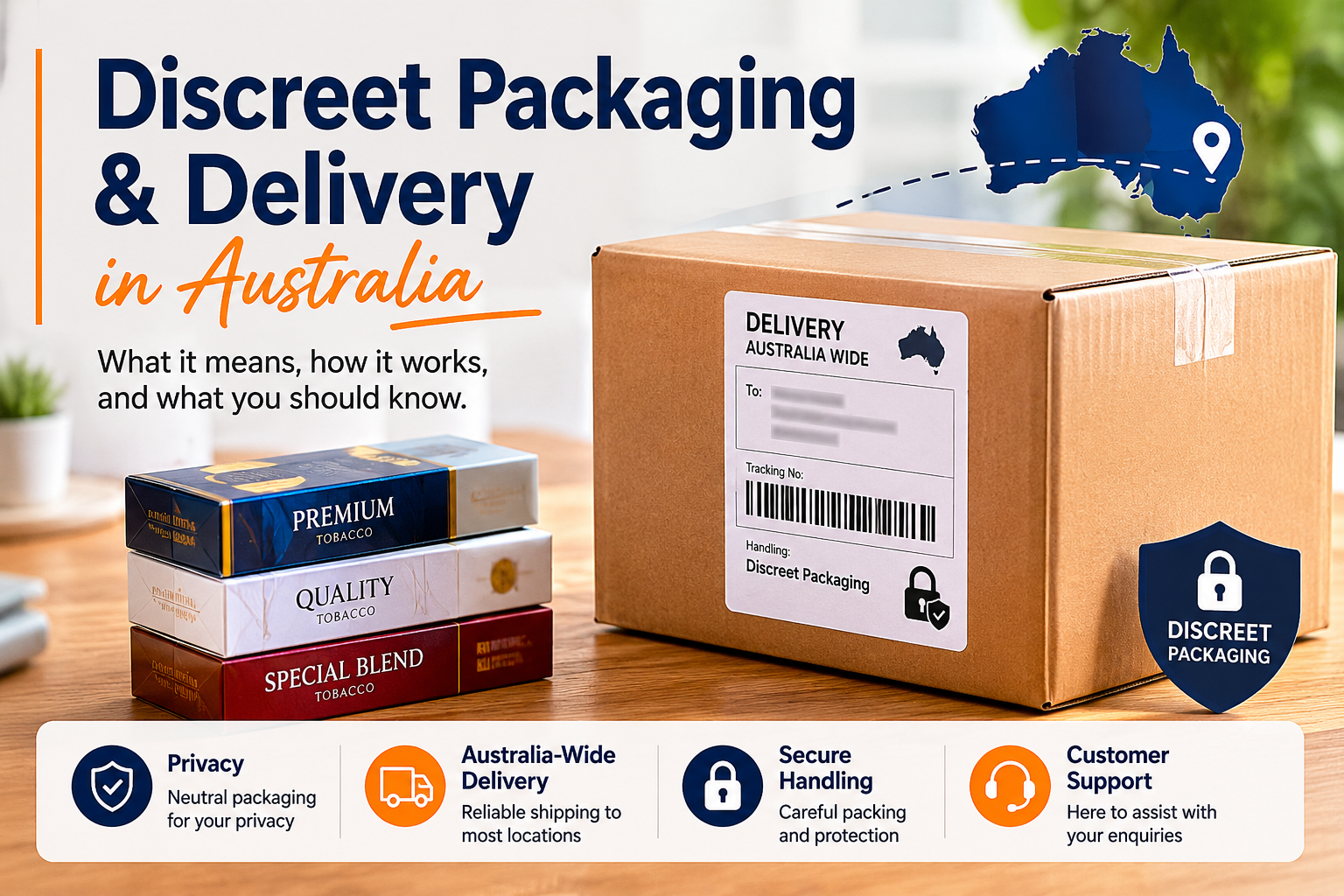 Understanding Discreet Packaging and Delivery for Tobacco Products in Australia