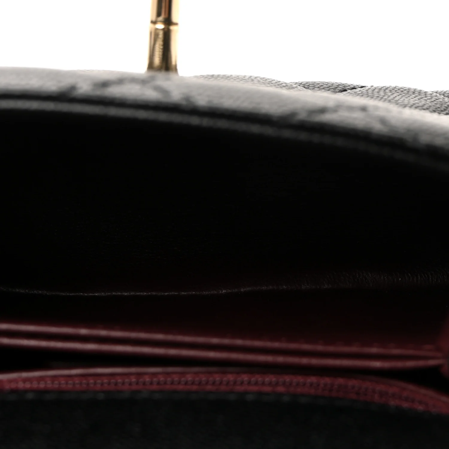 Caviar Quilted Extra Mini Coco Handle Flap Black - Top Club
