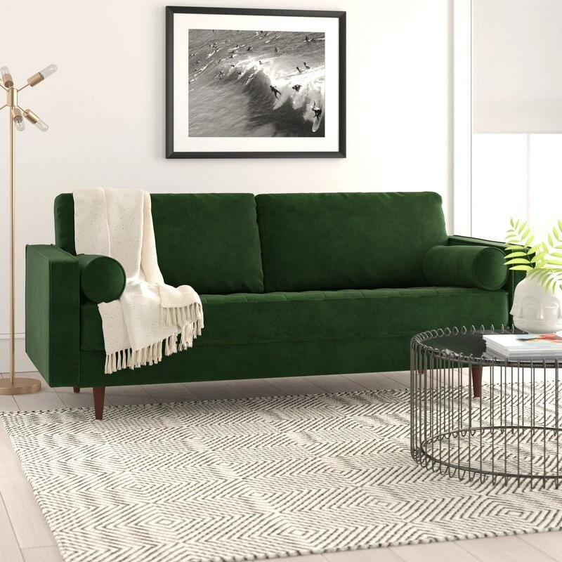84" Wide Square Arm Sofa