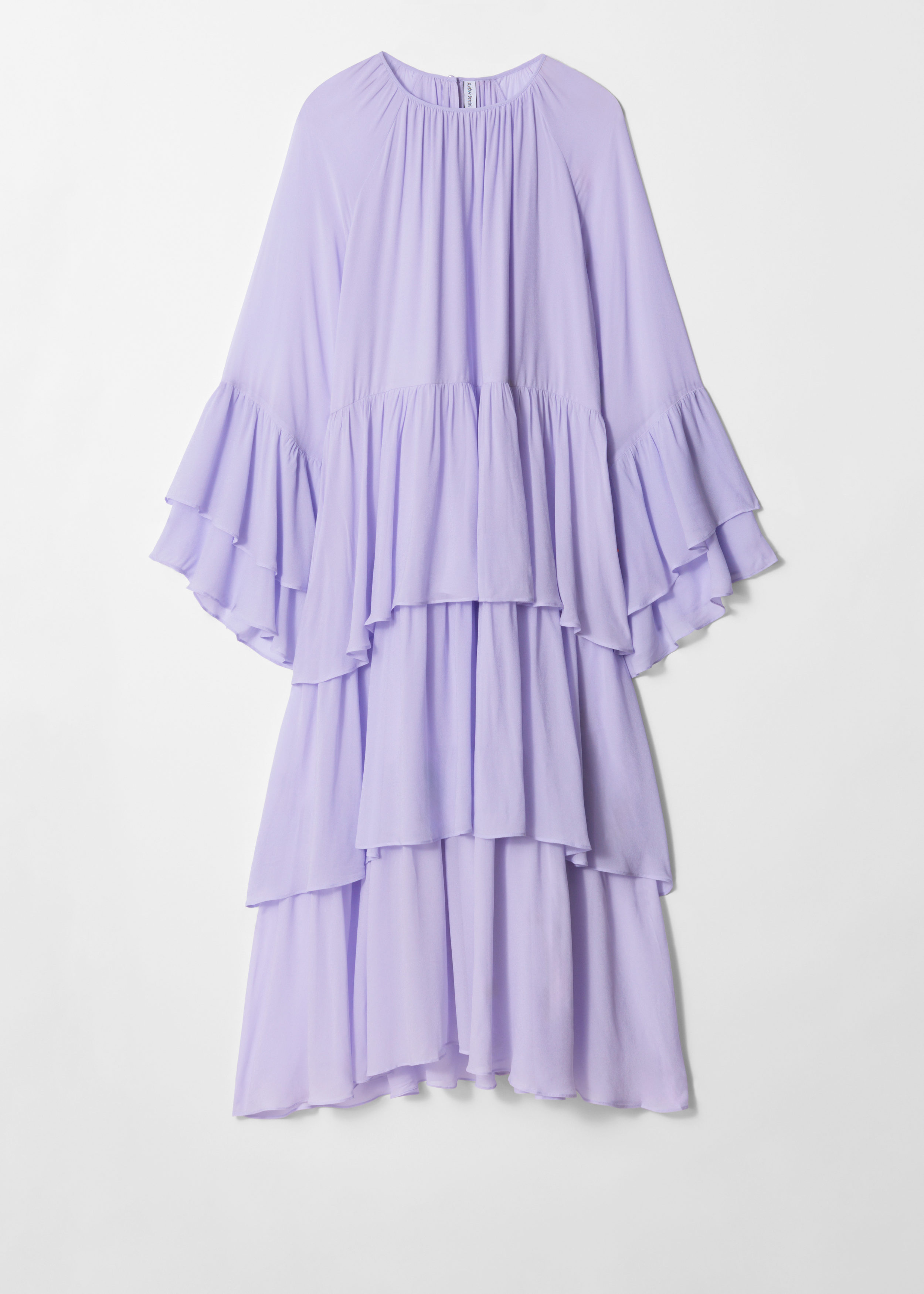 & Other Stories FLOUNCED MAXI DRESS