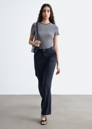 & Other Stories STRAIGHT PRESS-CREASE TROUSERS