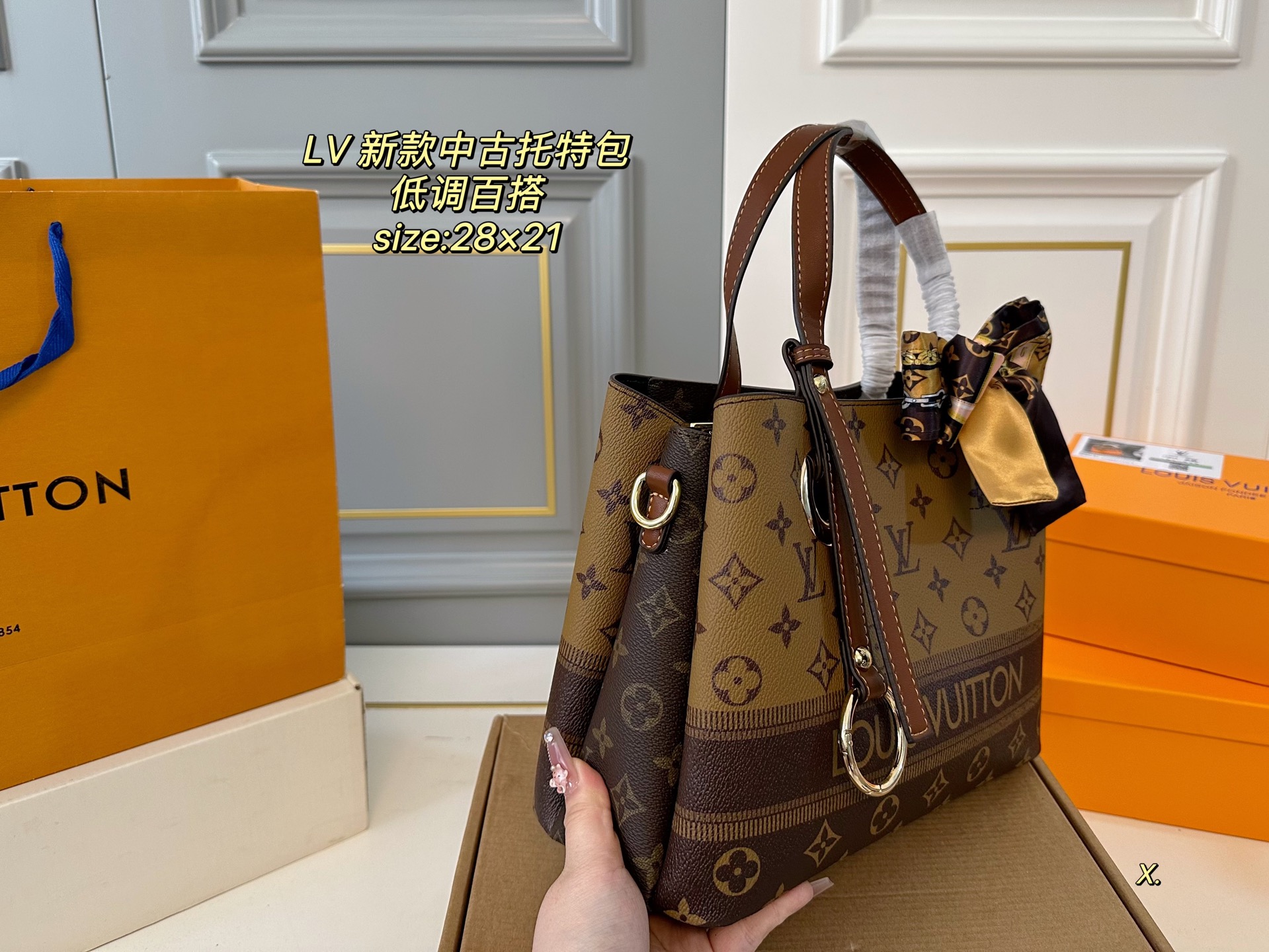 Louis new arrival vintage tote bag size:28*21 cm - Top Club