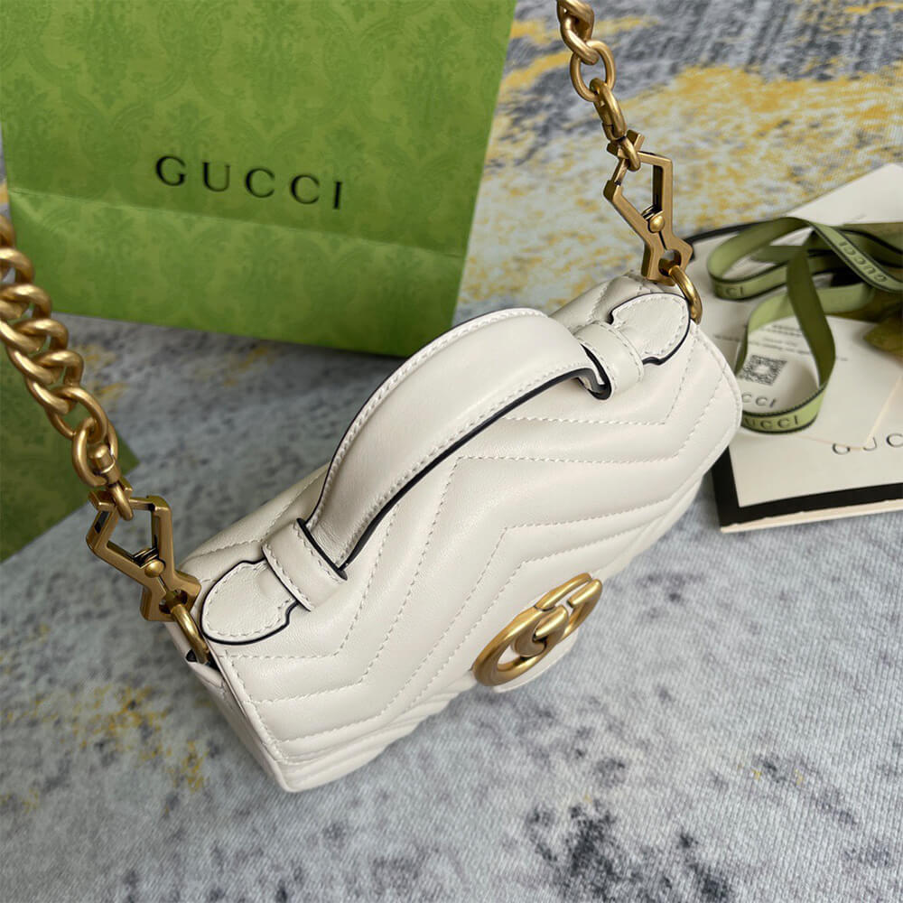 GG Marmont mini top handle bag - Top Club