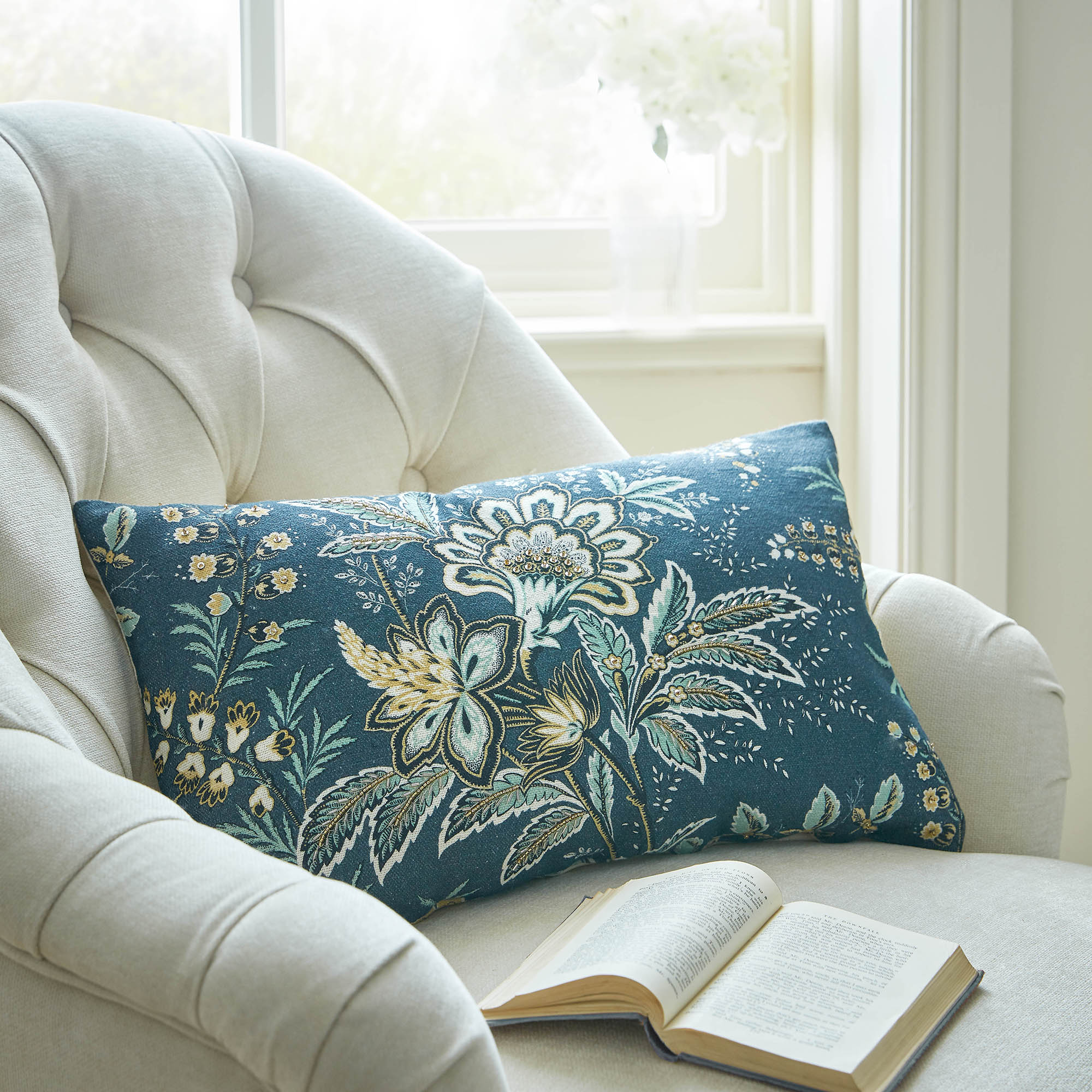 Sierkussen marlbrook dusky seaspray 30x50 cm