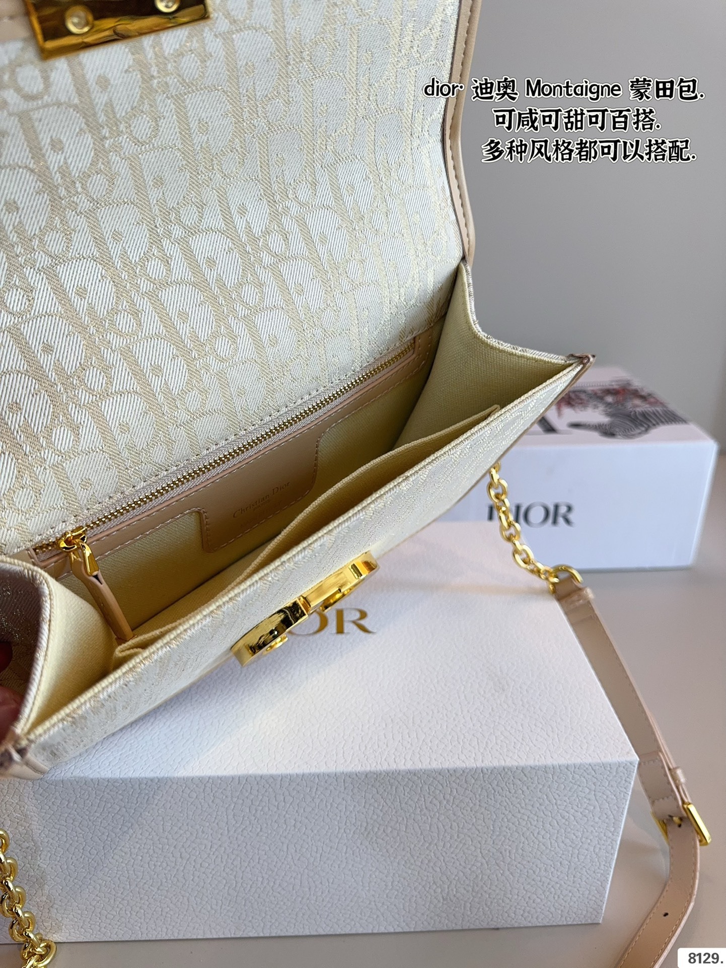 D new arrival Montaigne bag size: 25/21cm - Top Club