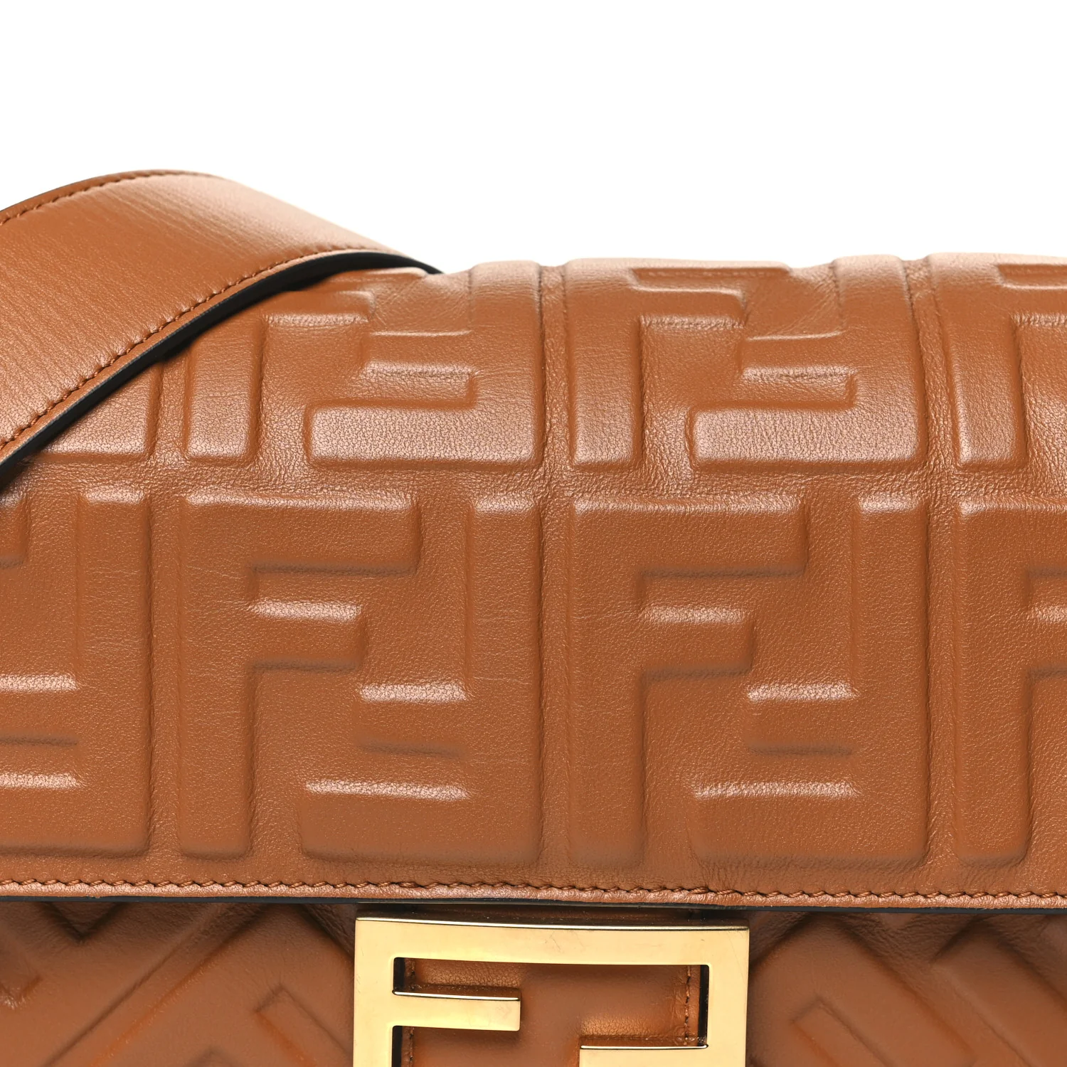 Nappa FF 1974 Embossed Baguette Coloniale - Top Club