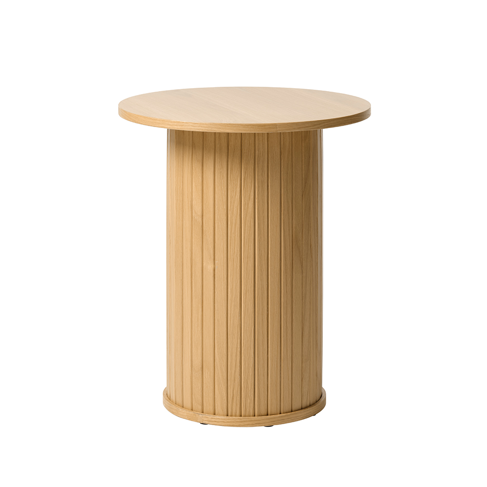Houten bijzettafel Lenn naturel - Ø50 cm Naturel