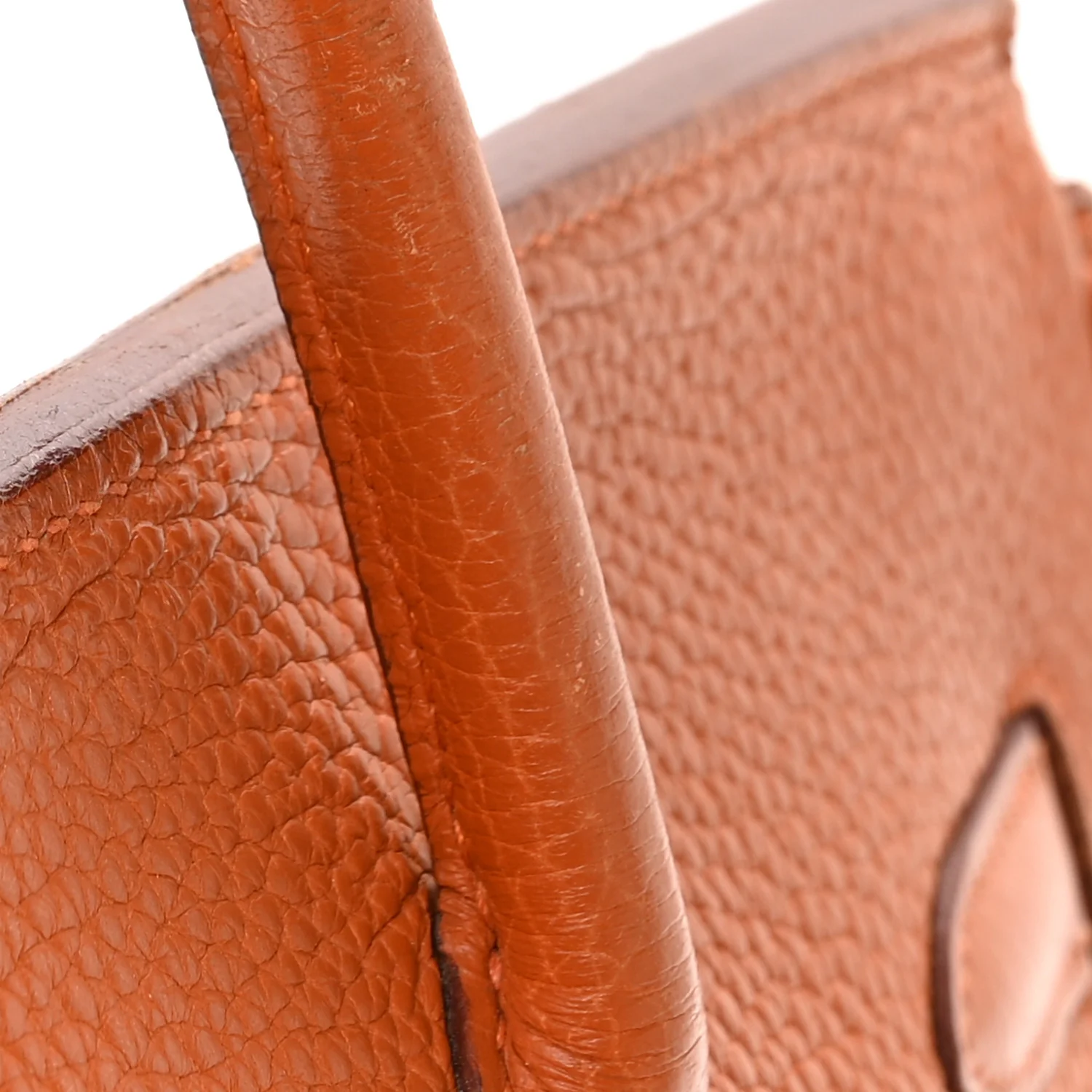 Taurillon Clemence Birkin 35 Orange - Top Club