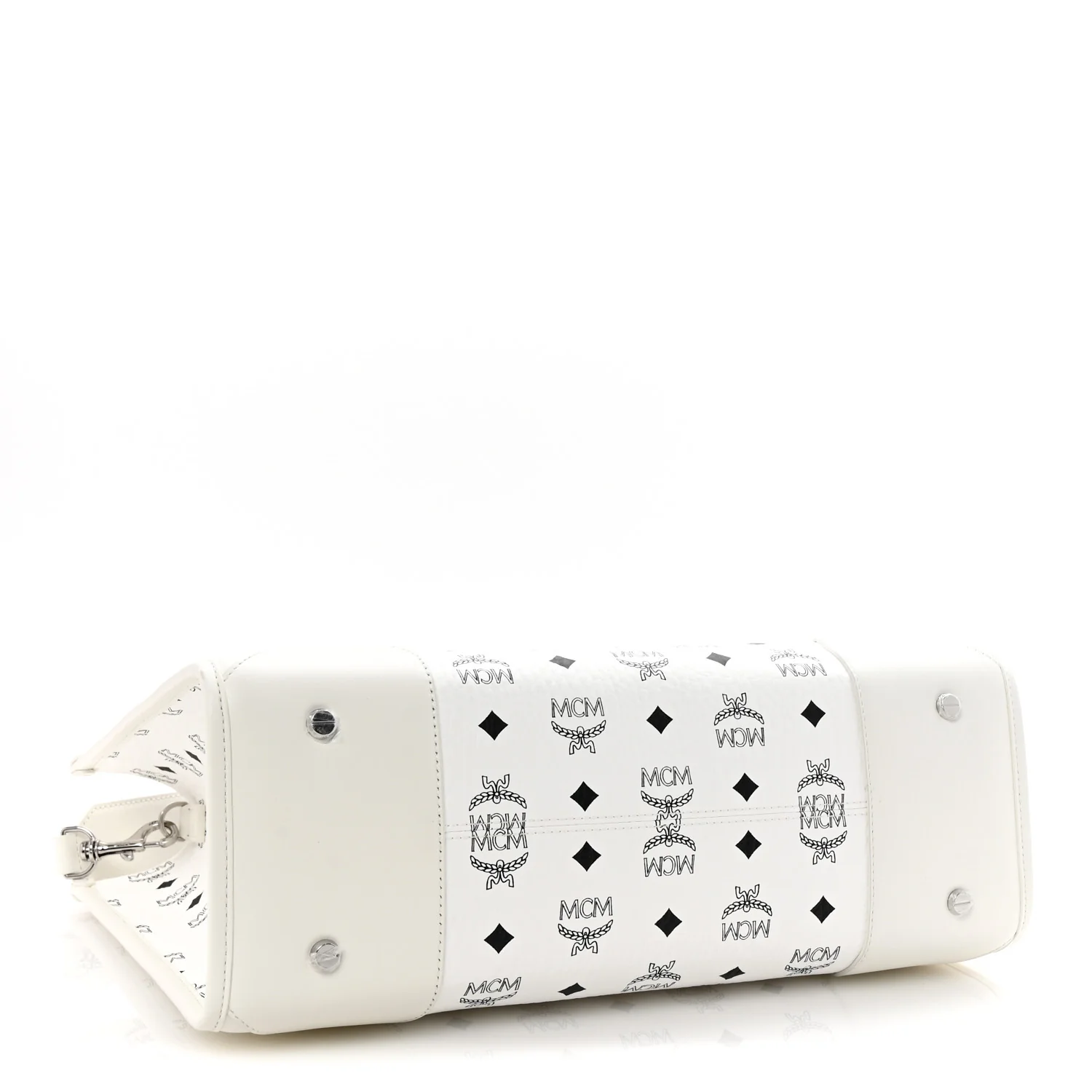 Visetos Large Munchen Tote White - Top Club