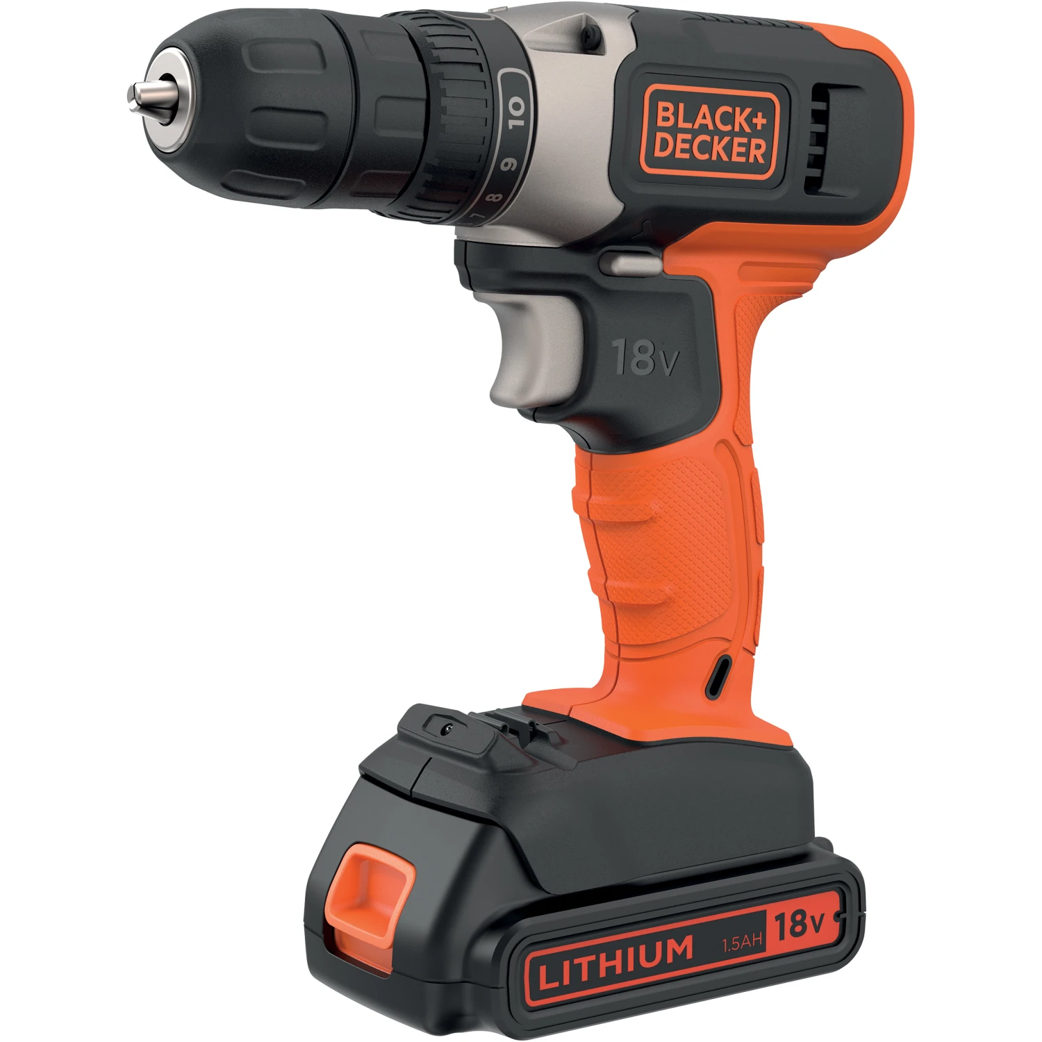 Black Trapano a batteria avvitatore BCD001C1 Black+Decker