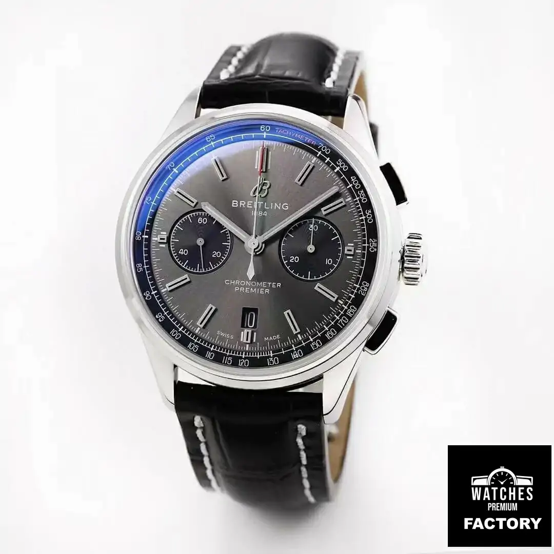 Breitling Premier B01 Chronograph AB0118221B1P1 GF Factory Black Strap