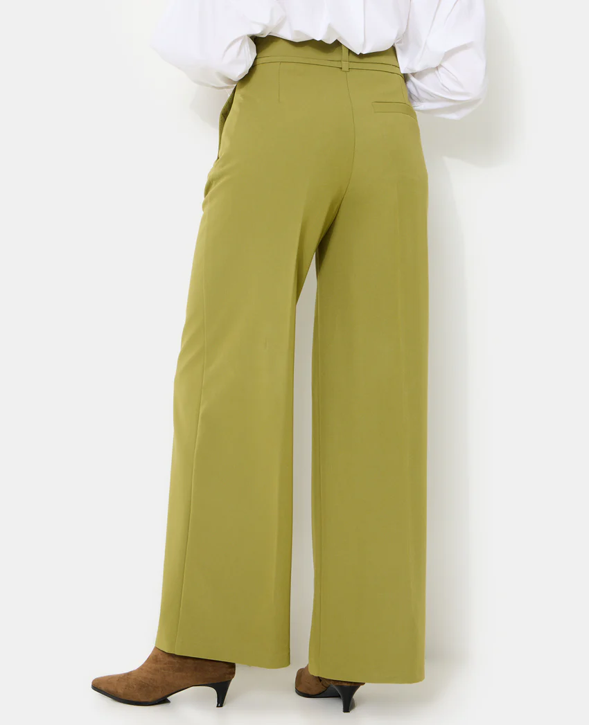 Pimkie Pantalon droit avec ceinture et boucle fantaisie
