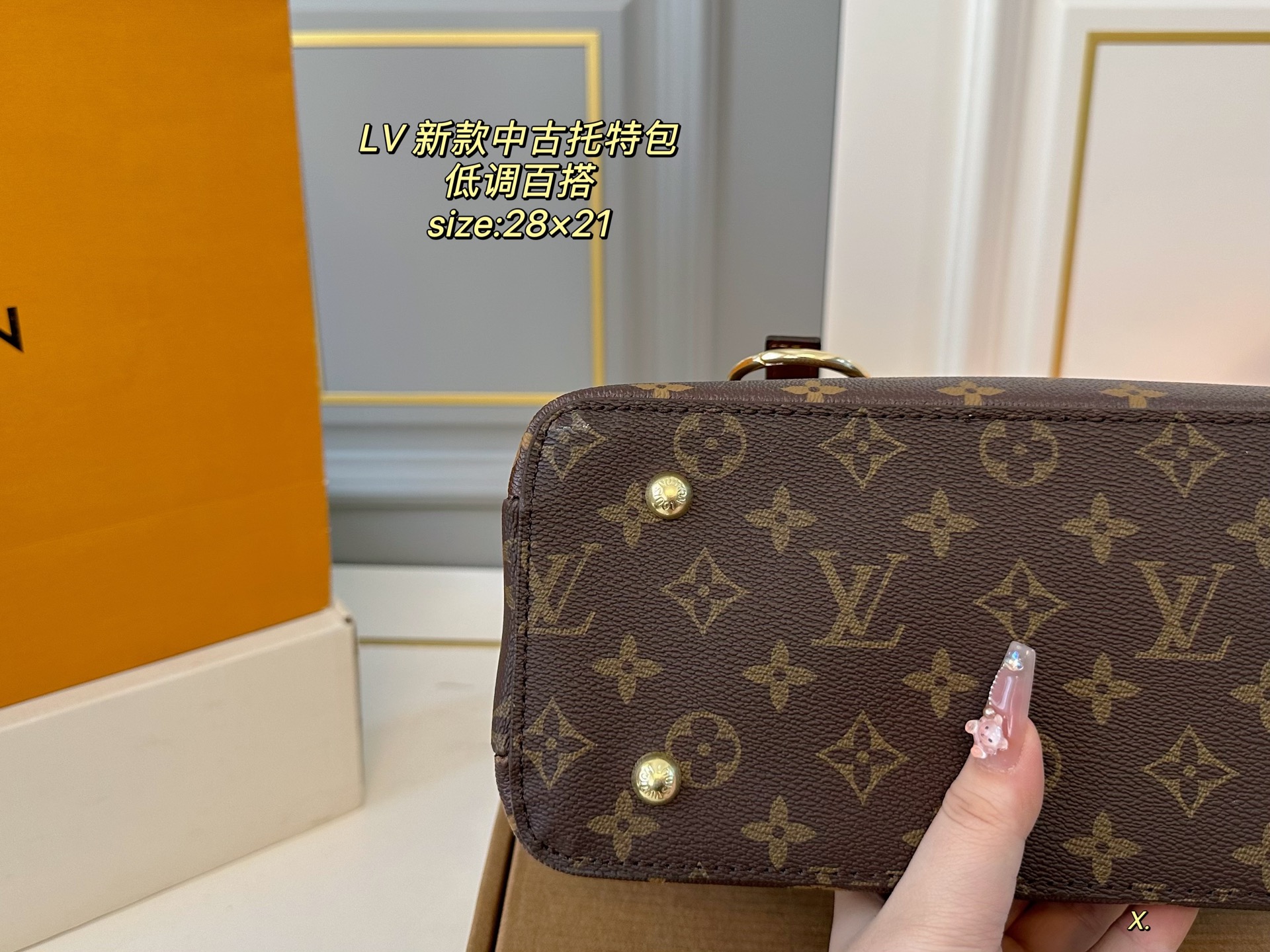 Louis new arrival vintage tote bag size:28*21 cm - Top Club