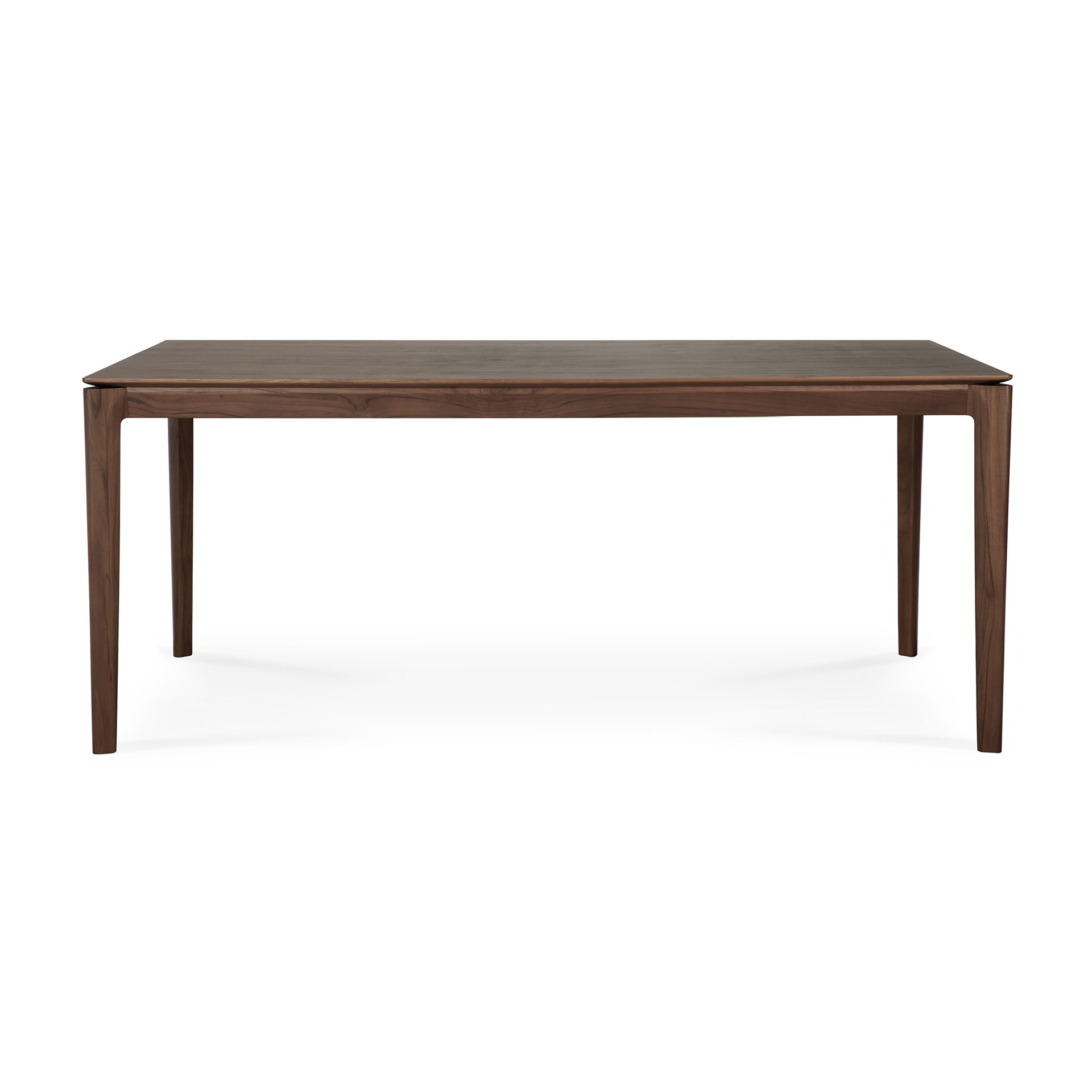 Tafel Bok 180X90 - bruin teak - gelakt