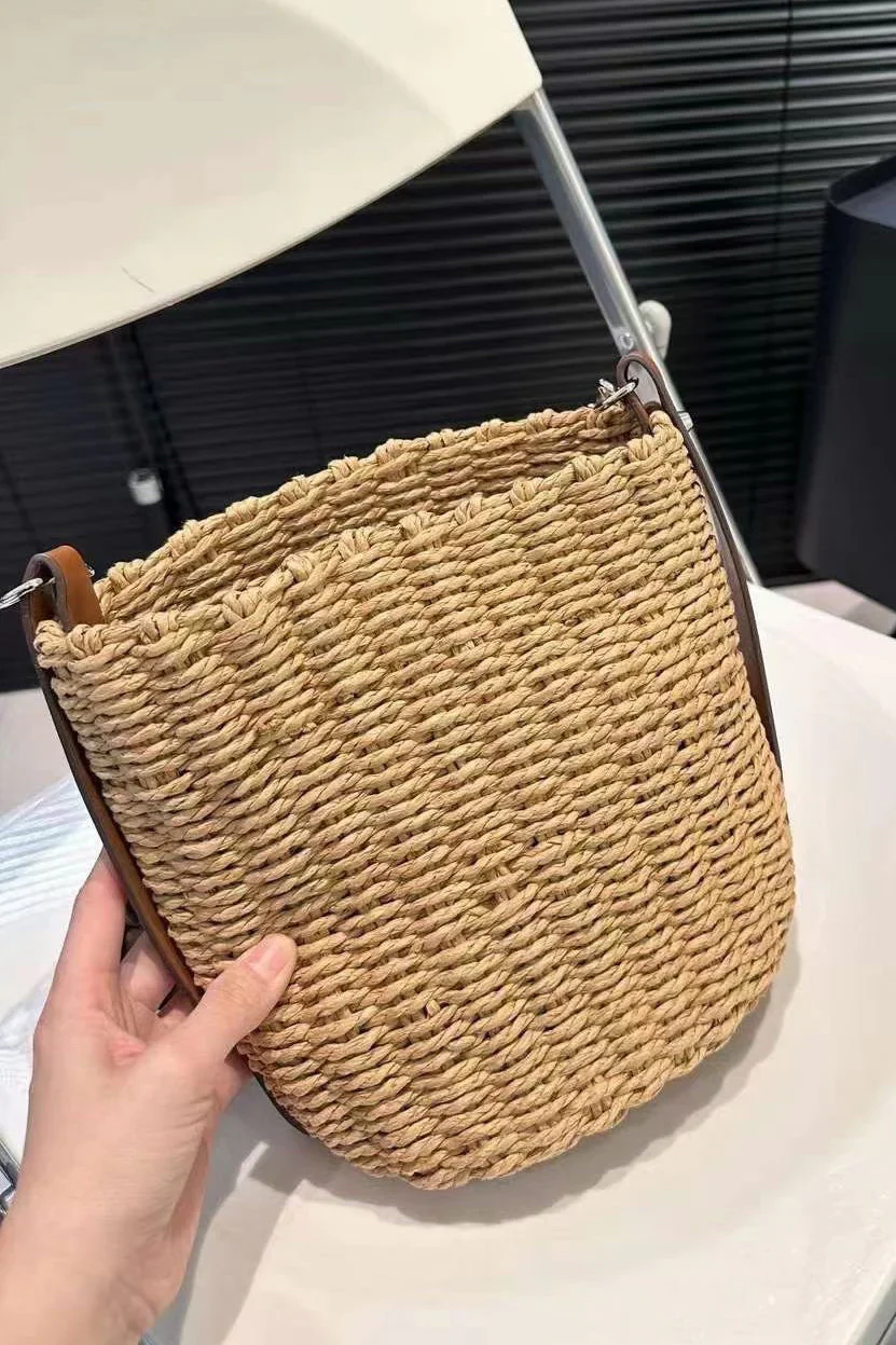 Prada Woven Bucket Bag - Top Club