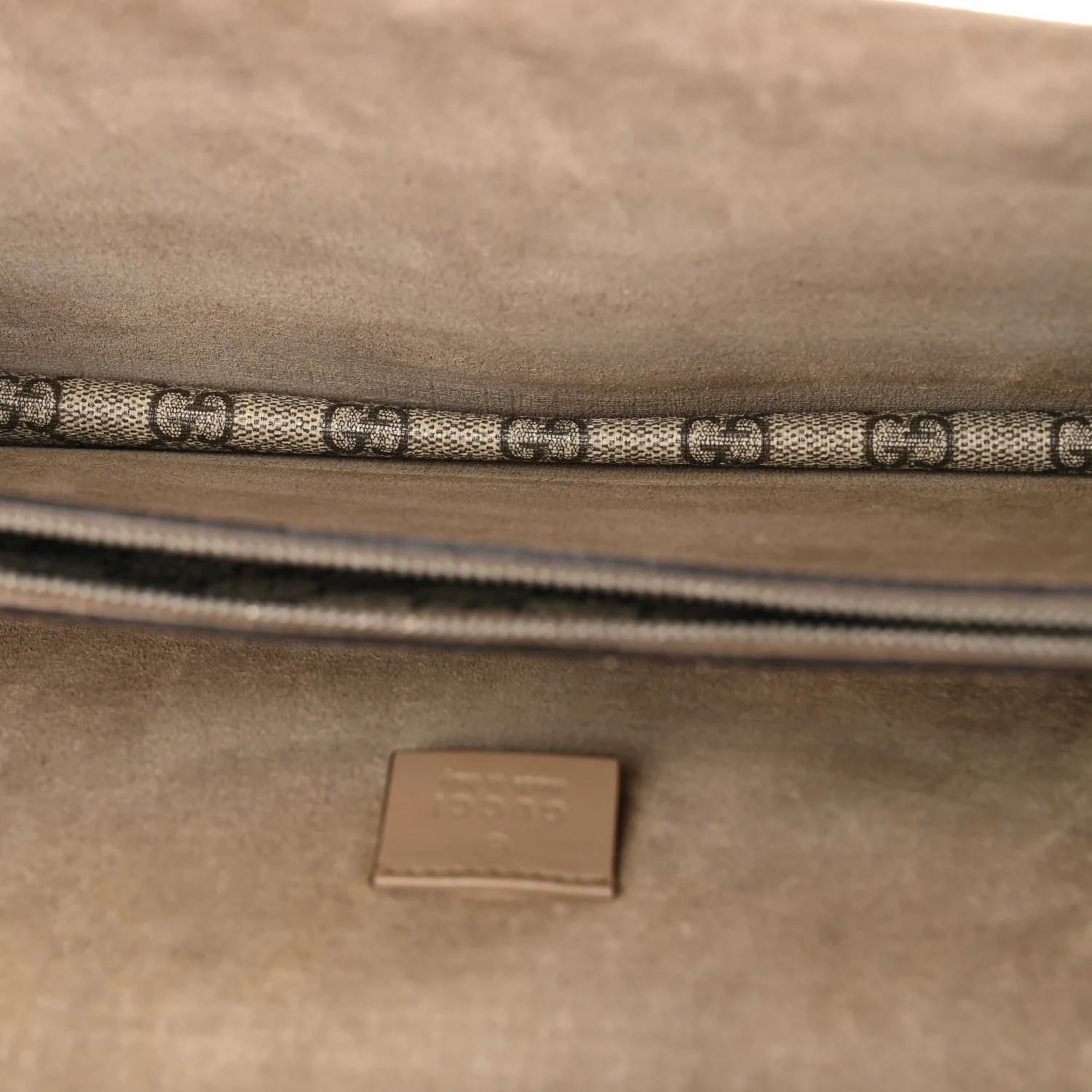 GG Supreme Monogram Small Dionysus Shoulder Bag Taupe - Top Club