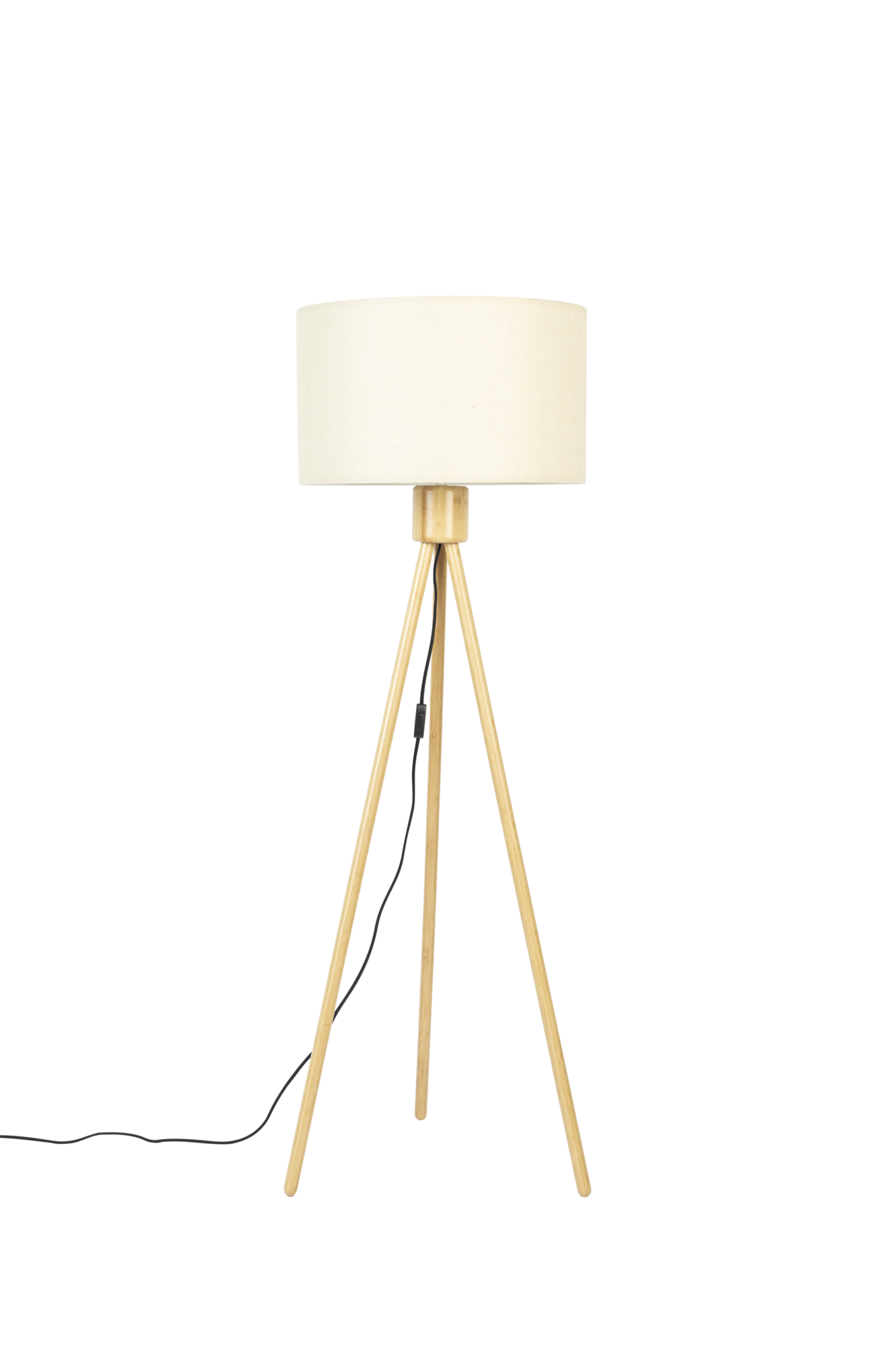 Vloerlamp FAN BAMBOO