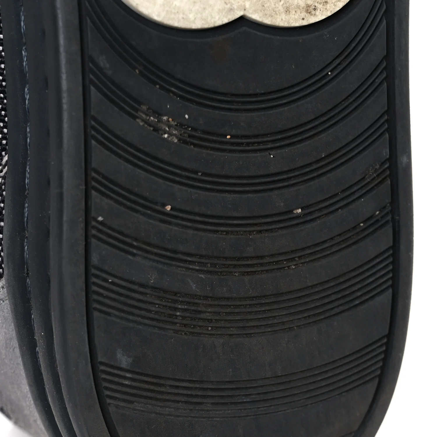 Toile Suede Calfskin CC Low Top Sneakers 36 Dark Grey - Top Club