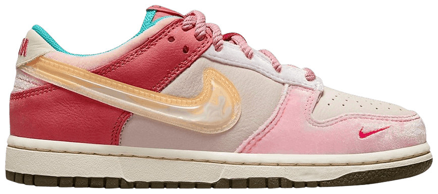 Social Status x Dunk Low GS  Strawberry Milk  DM3349-600 - Sneaker Replica Workshop