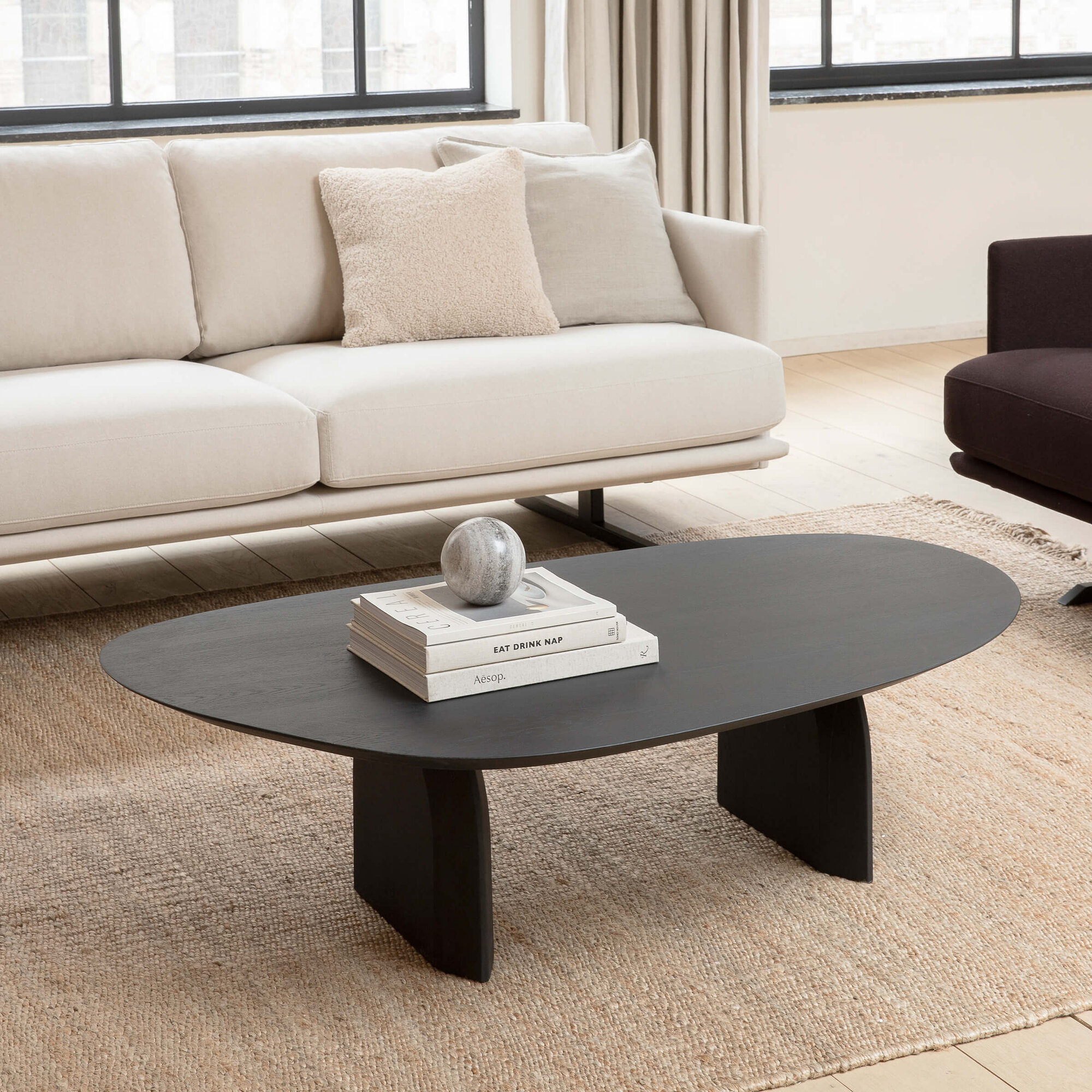 Studio Henk salontafel Slot Slot | Eiken | Black Stain 9017