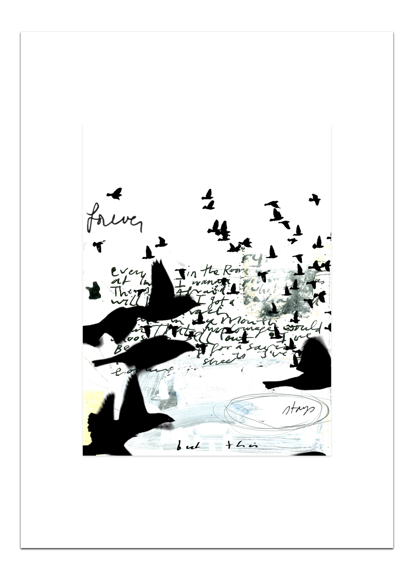 Poster This Stays Forever 30 x 40 cm