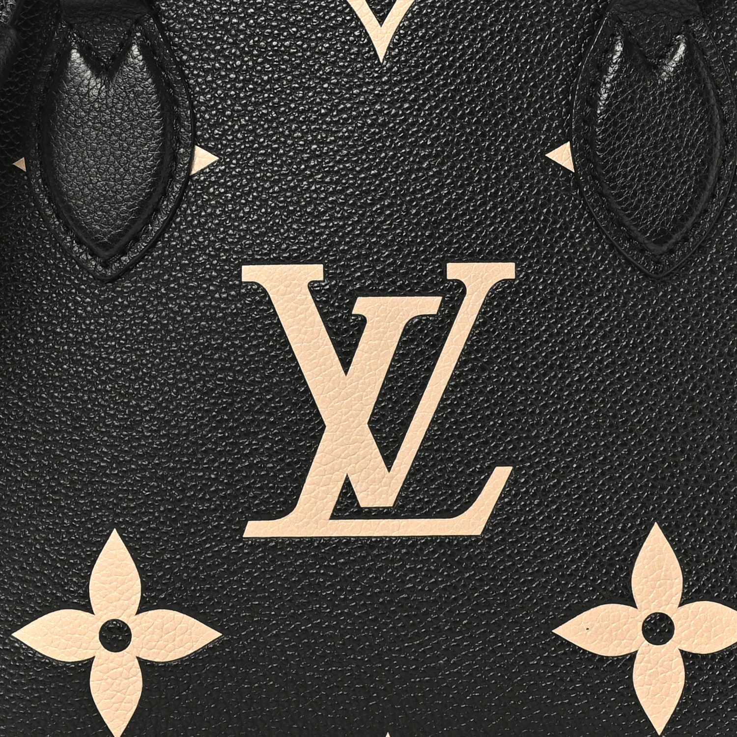 Empreinte Monogram Giant Onthego PM Black Beige - Top Club