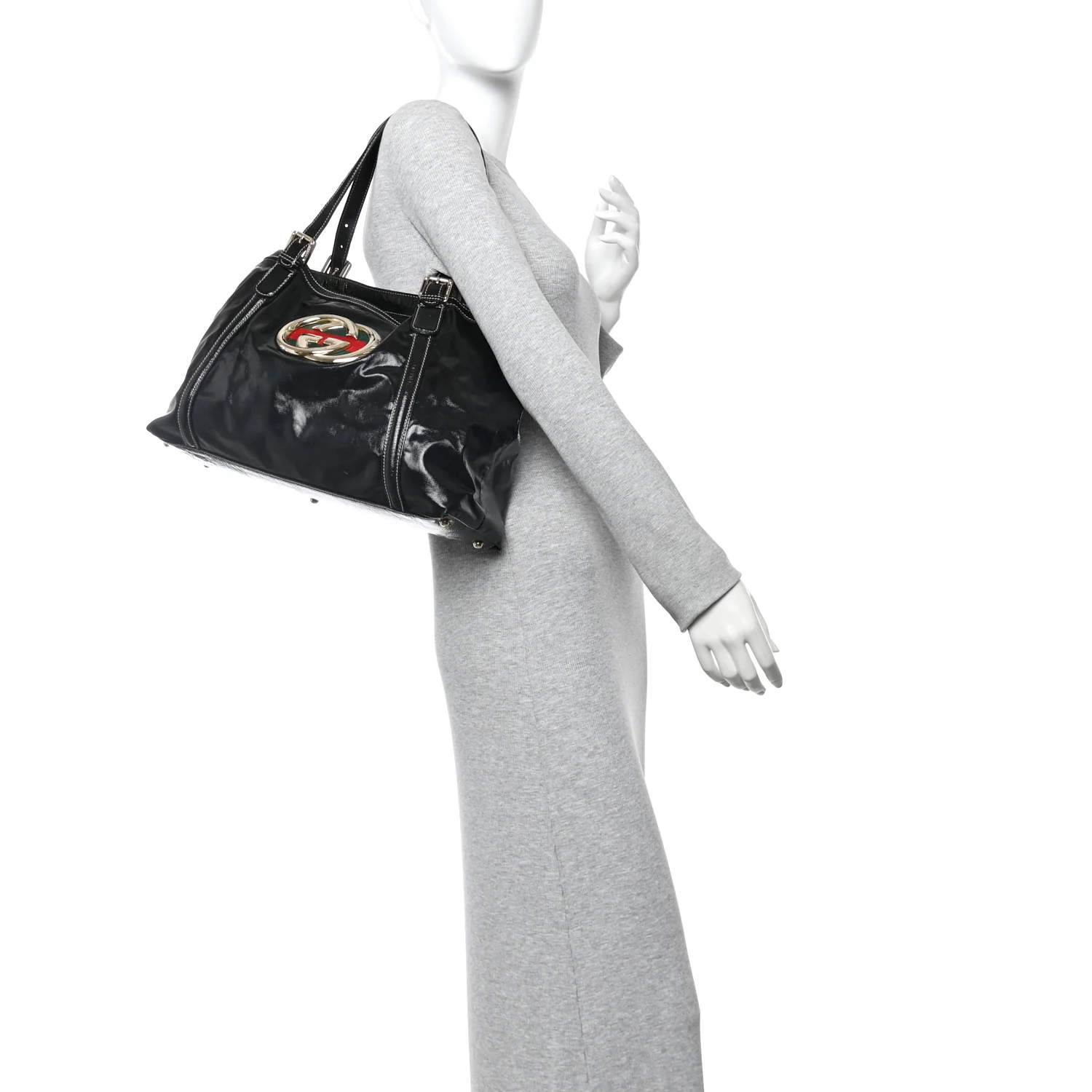 Dialux Medium Britt Tote Black