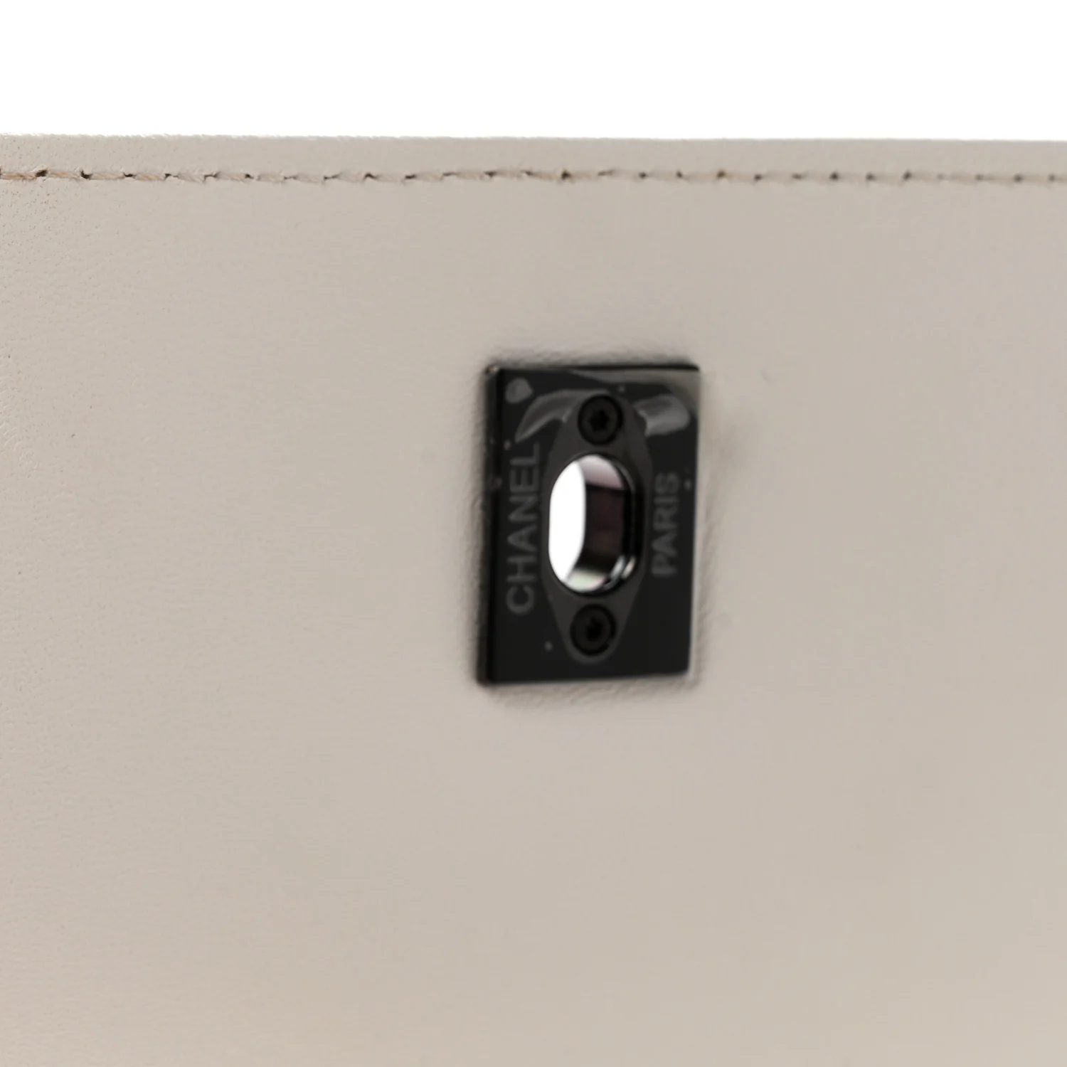 Lambskin Quilted Small Trendy CC Dual Handle Flap Bag White - Top Club