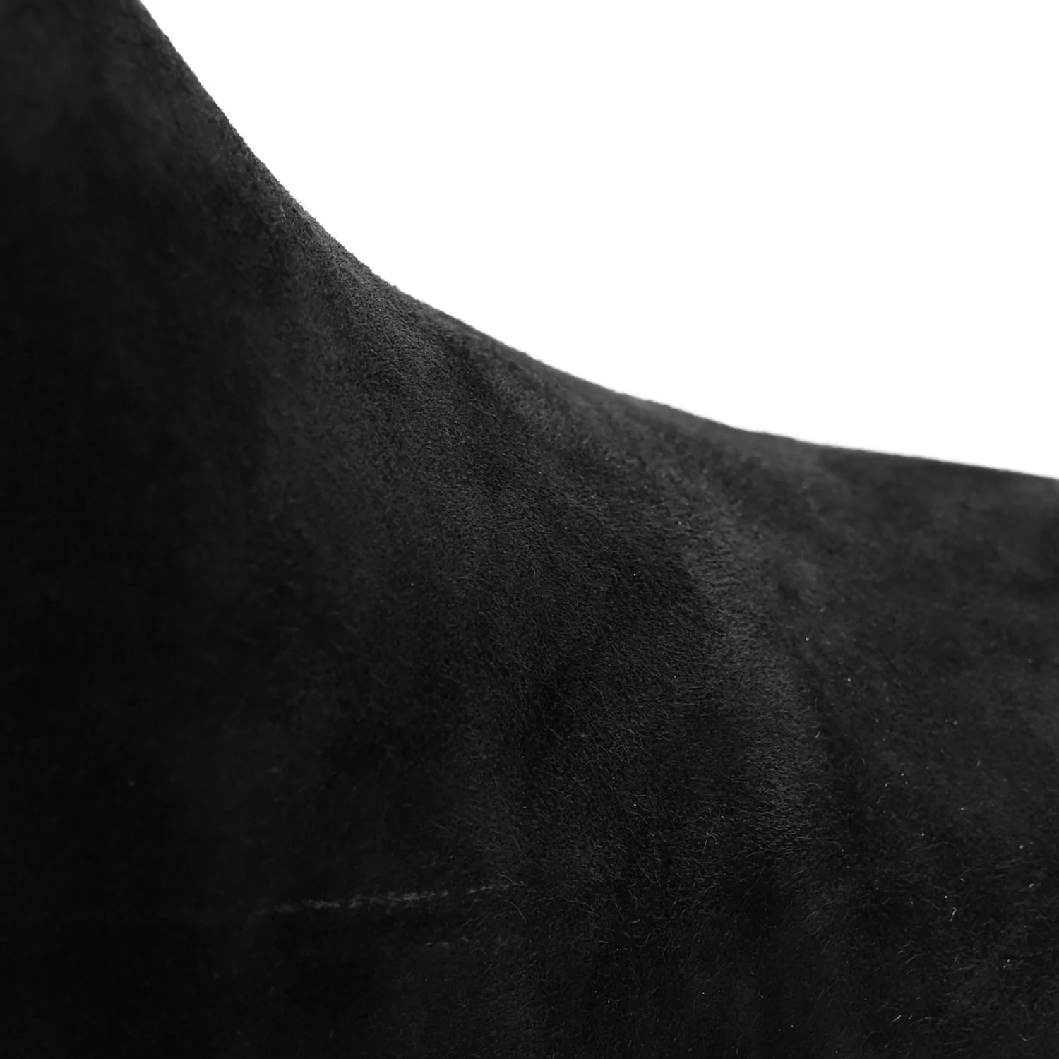 Suede Loulou Pin Booties 36 Black - Top Club