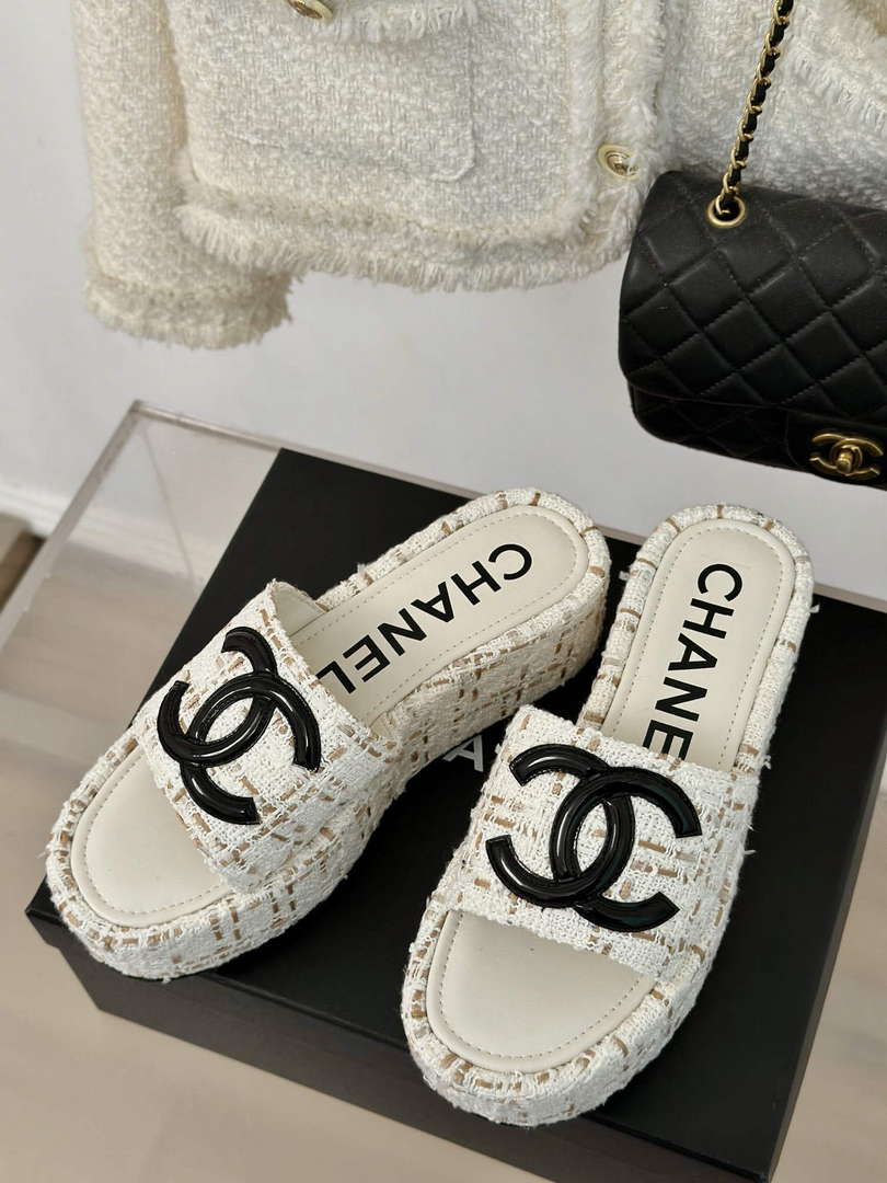 Chanel Women's fashion Knitwear Slippers C88105 - Sneaker Replica Workshop
