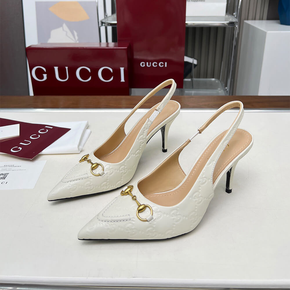 Gucci Women s slingback pump with Horsebit - Top Club