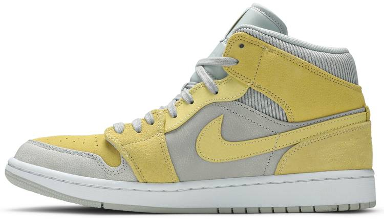 Air Jordan 1 Mid SE  Tan Grey  DA4666-001 - Sneaker Replica Workshop