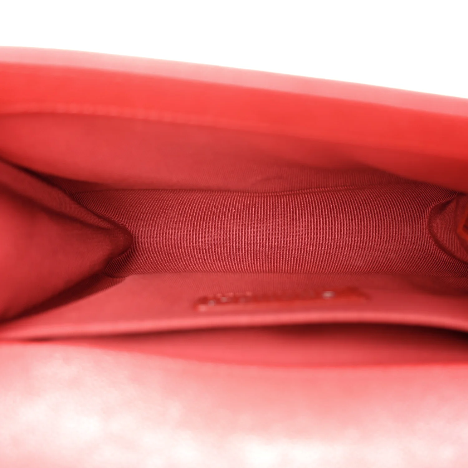 Caviar Quilted Small Boy Flap Red - Top Club