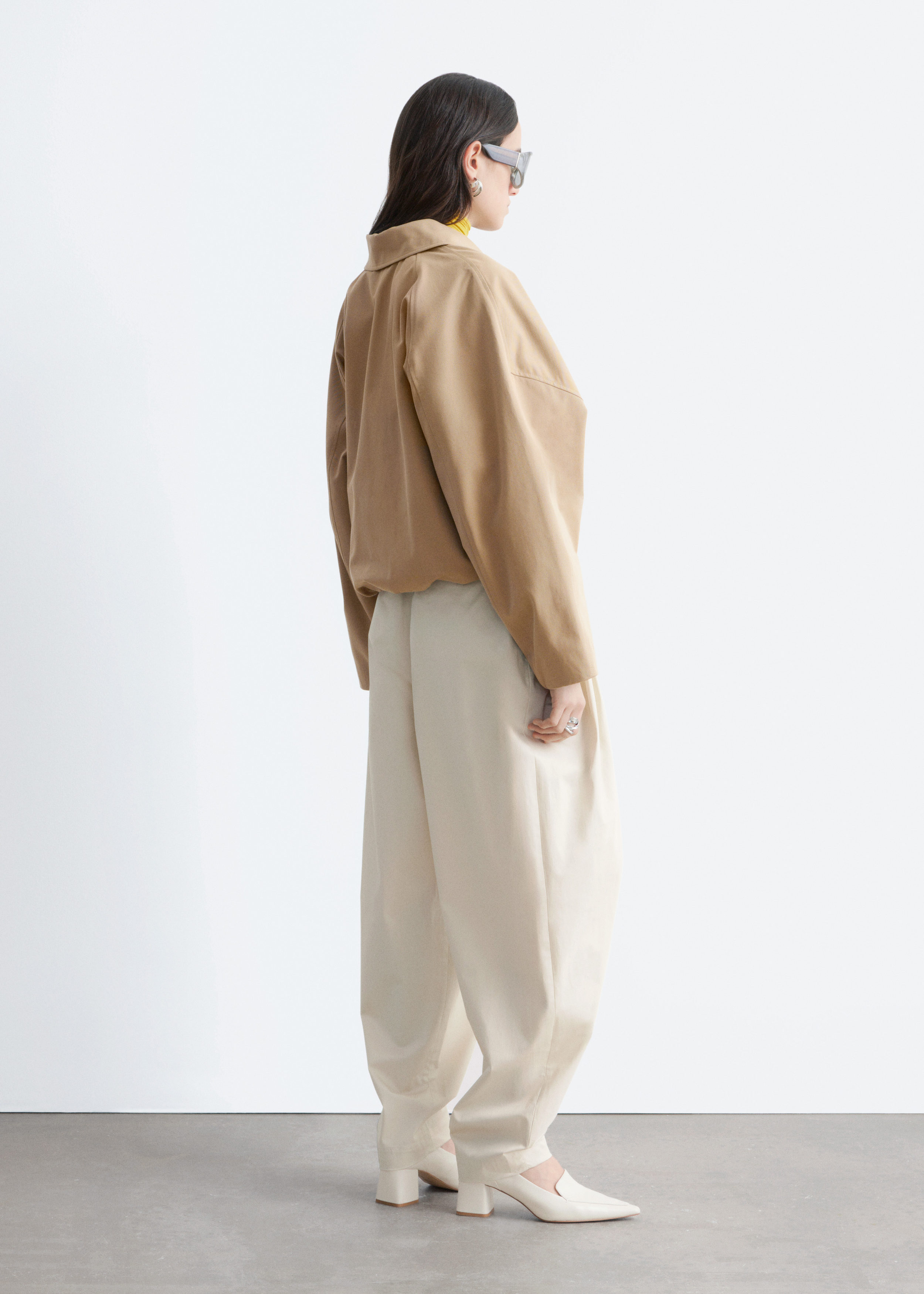 & Other Stories BOXY COTTON JACKET