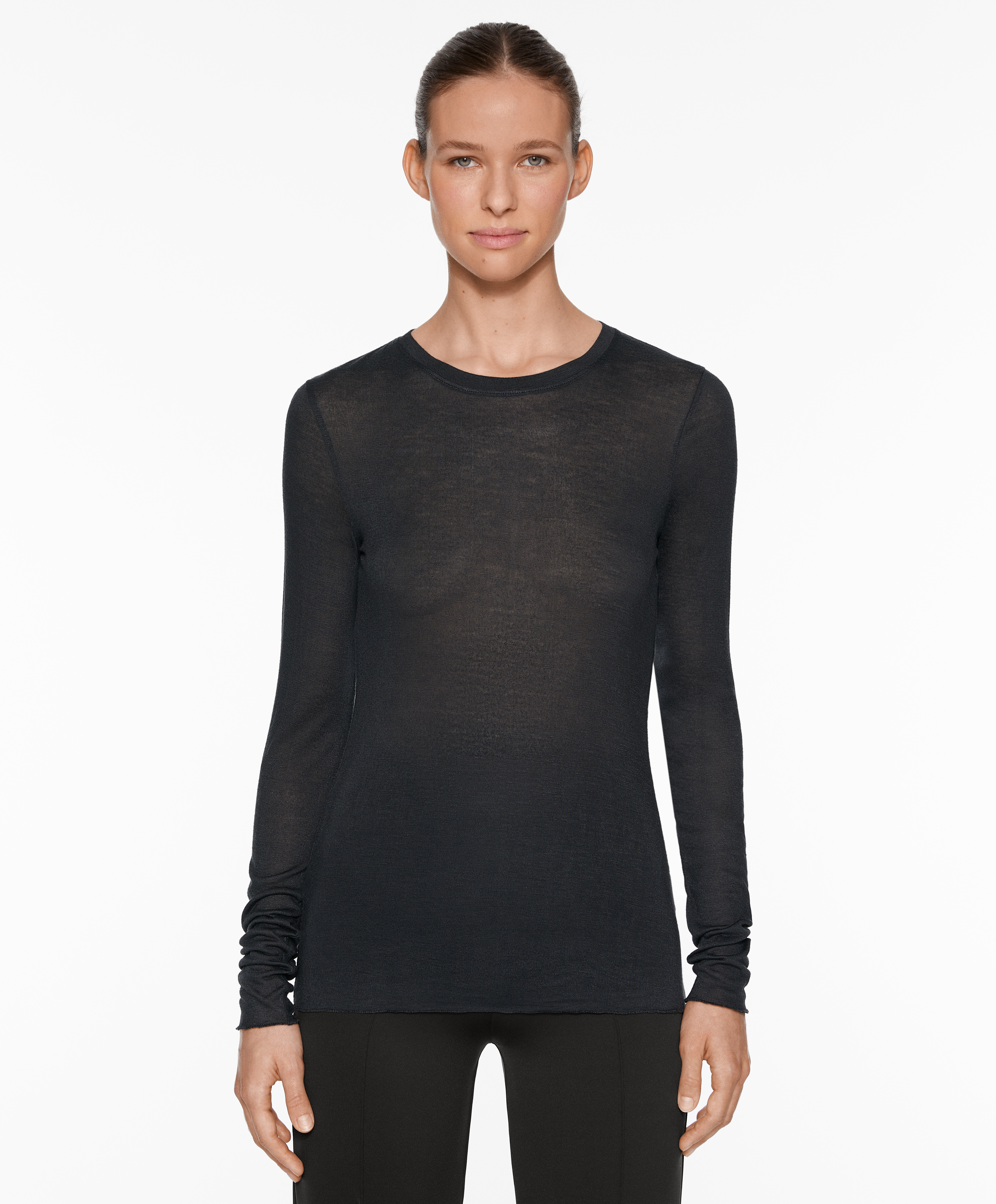 OYSHO Extra-fine long-sleeved T-shirt