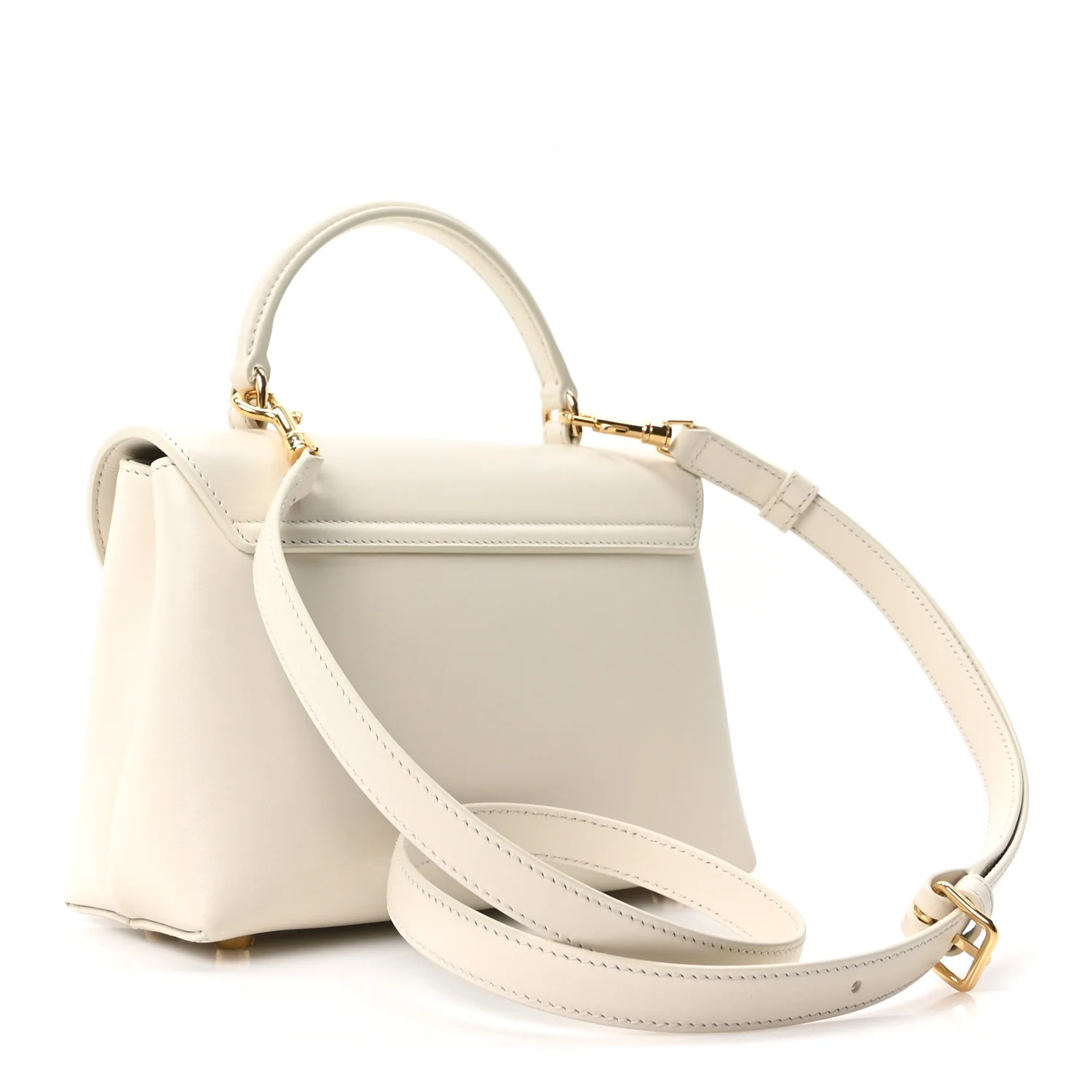 Smooth Satinated Calfskin Teen Nino Rice - Top Club