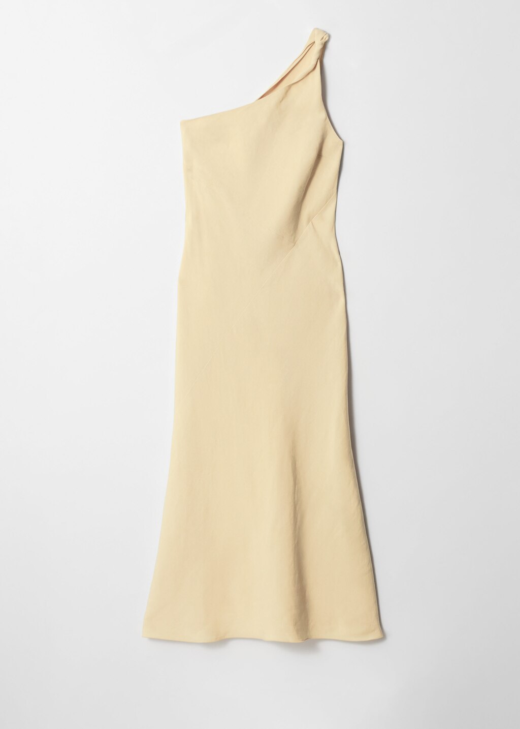 & Other Stories ONE-SHOULDER MIDI DRESS