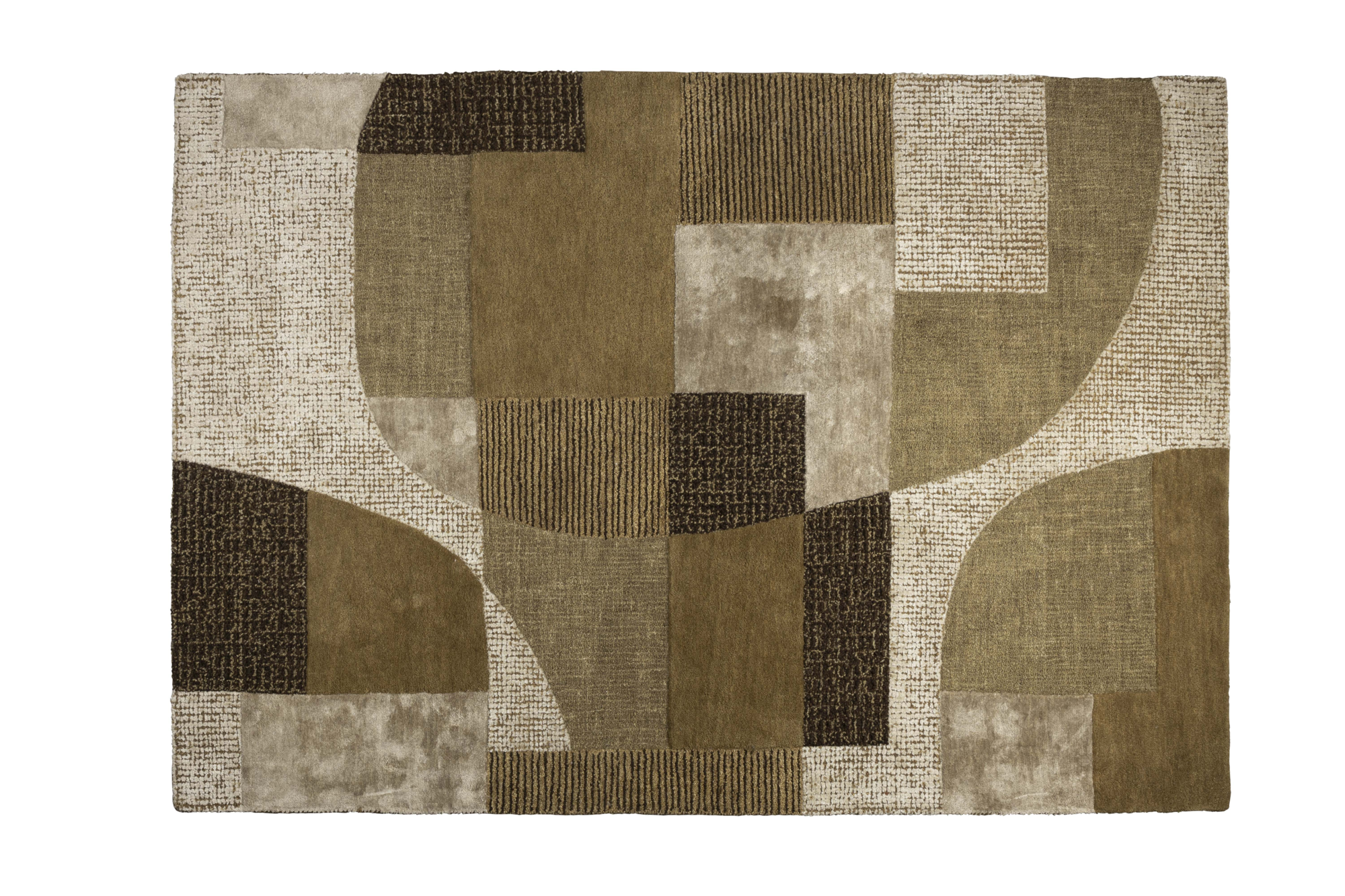 CARPET SILVAN 200X300 OLIVE GREEN