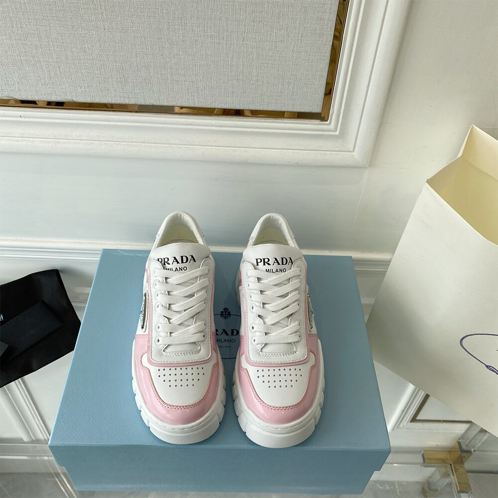Prada Leather Sneakers - Top Club