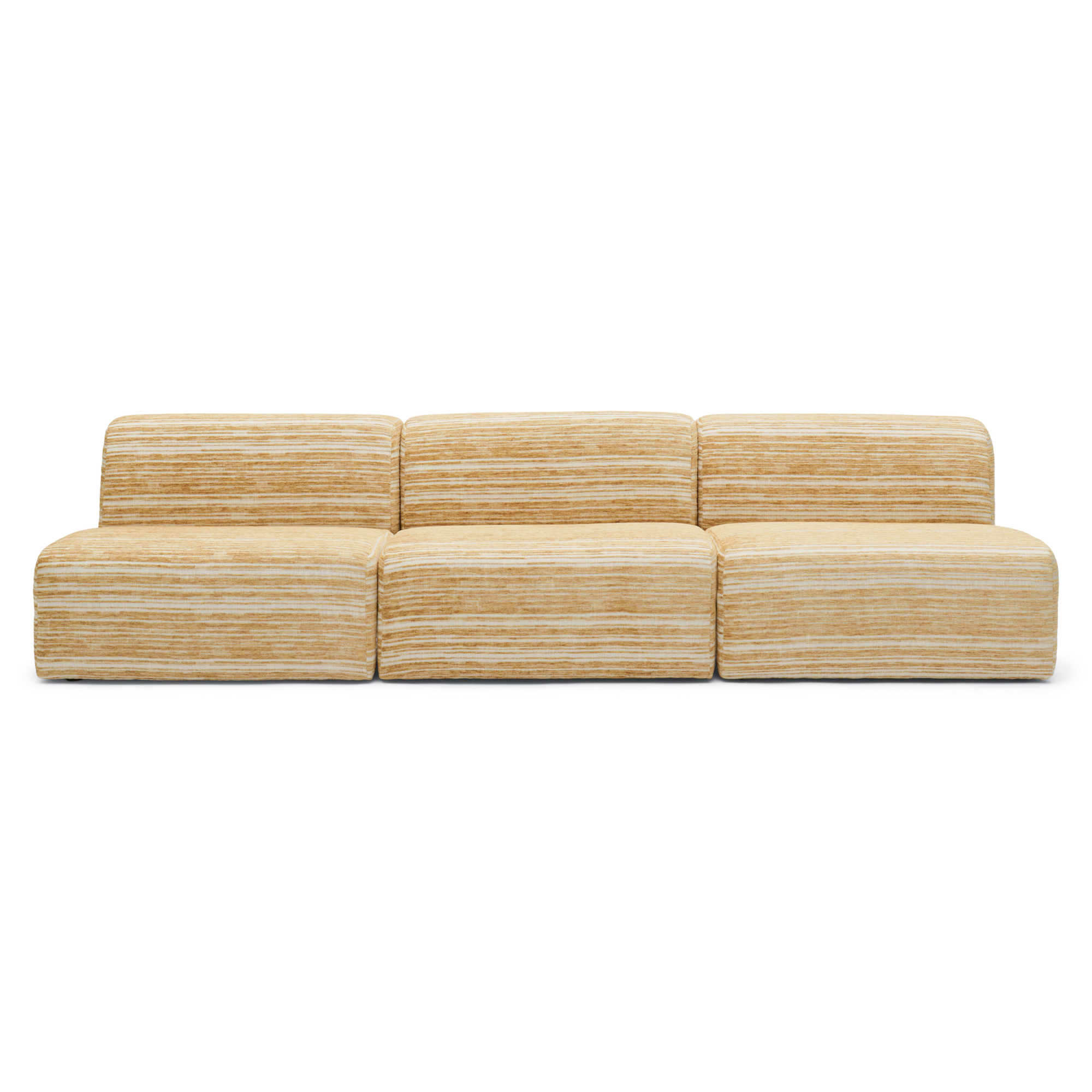 3-zitsbank Oscar be stylisch mustard